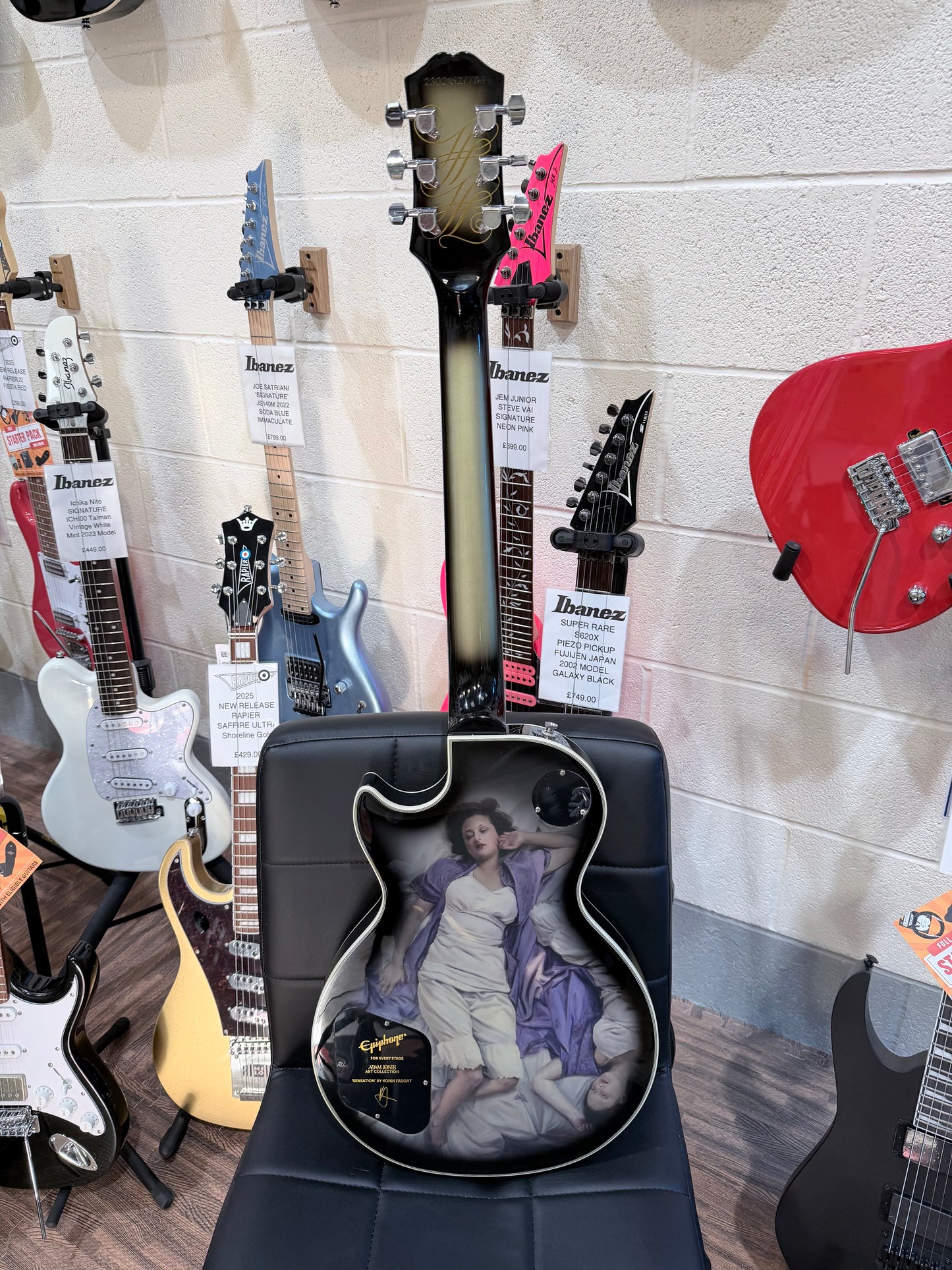 š„ Epiphone Adam Jones Les Paul Custom~Art Collection~Korin Faughts Sensation š„