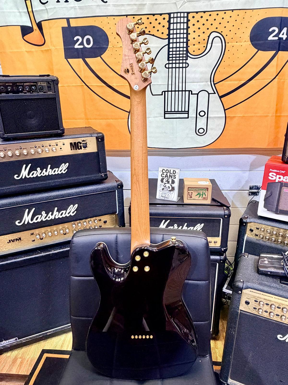 ⚡️2026⚡️ JET Guitars JT-600 Roasted Maple~ Flamed Maple Purple & Gold~NEW LAUNCH