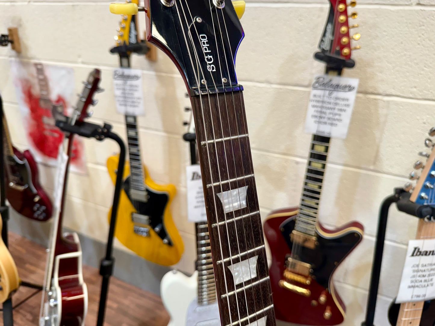 🍒2012🍒 Epiphone SG G-400 Pro~ Heritage Cherry Red + Hiscox Hard Case!
