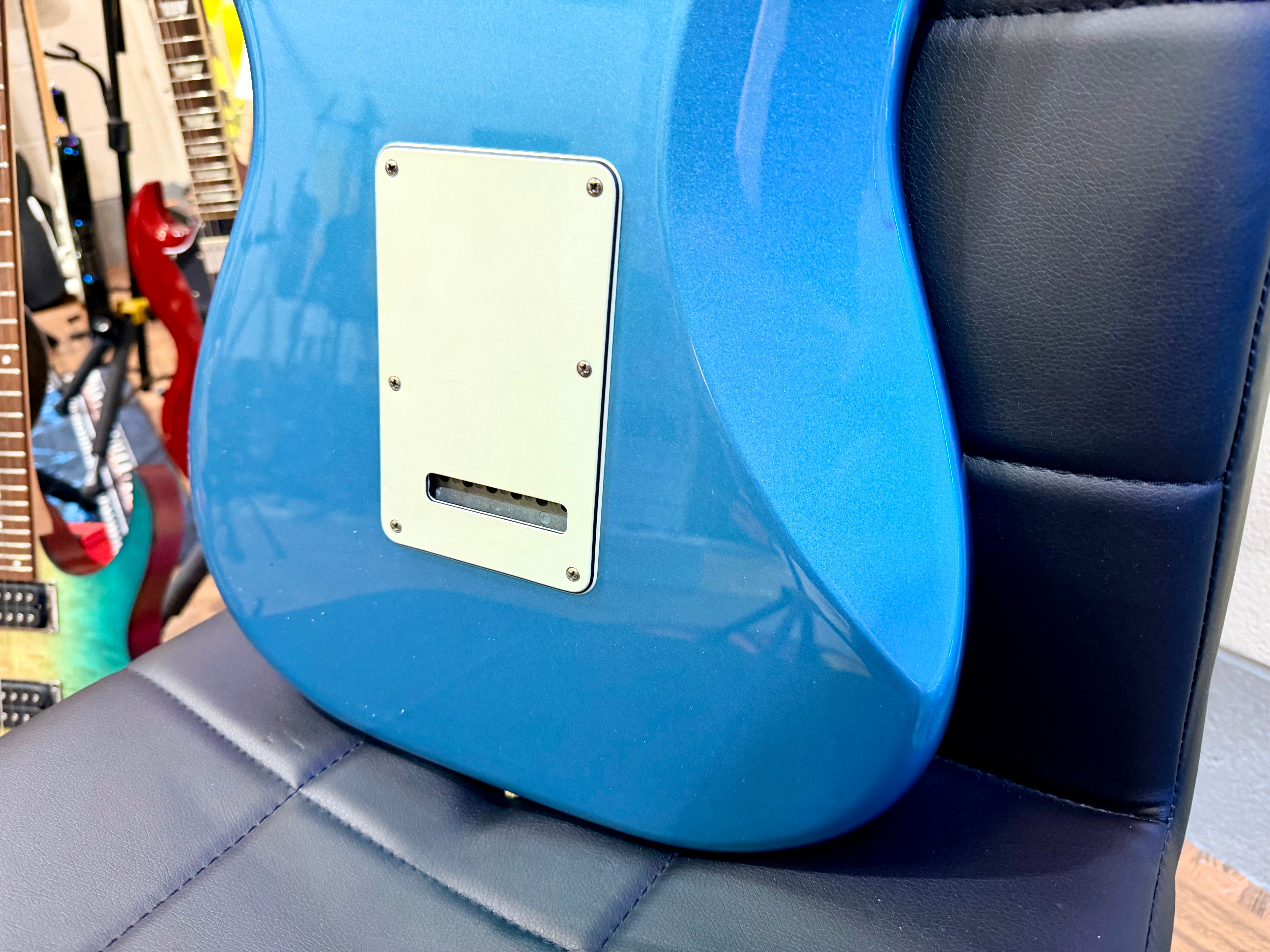 🌟2017🌟 Fender Standard Stratocaster~ Mexican MIM Strat~ Tidepool Blue Guitar!