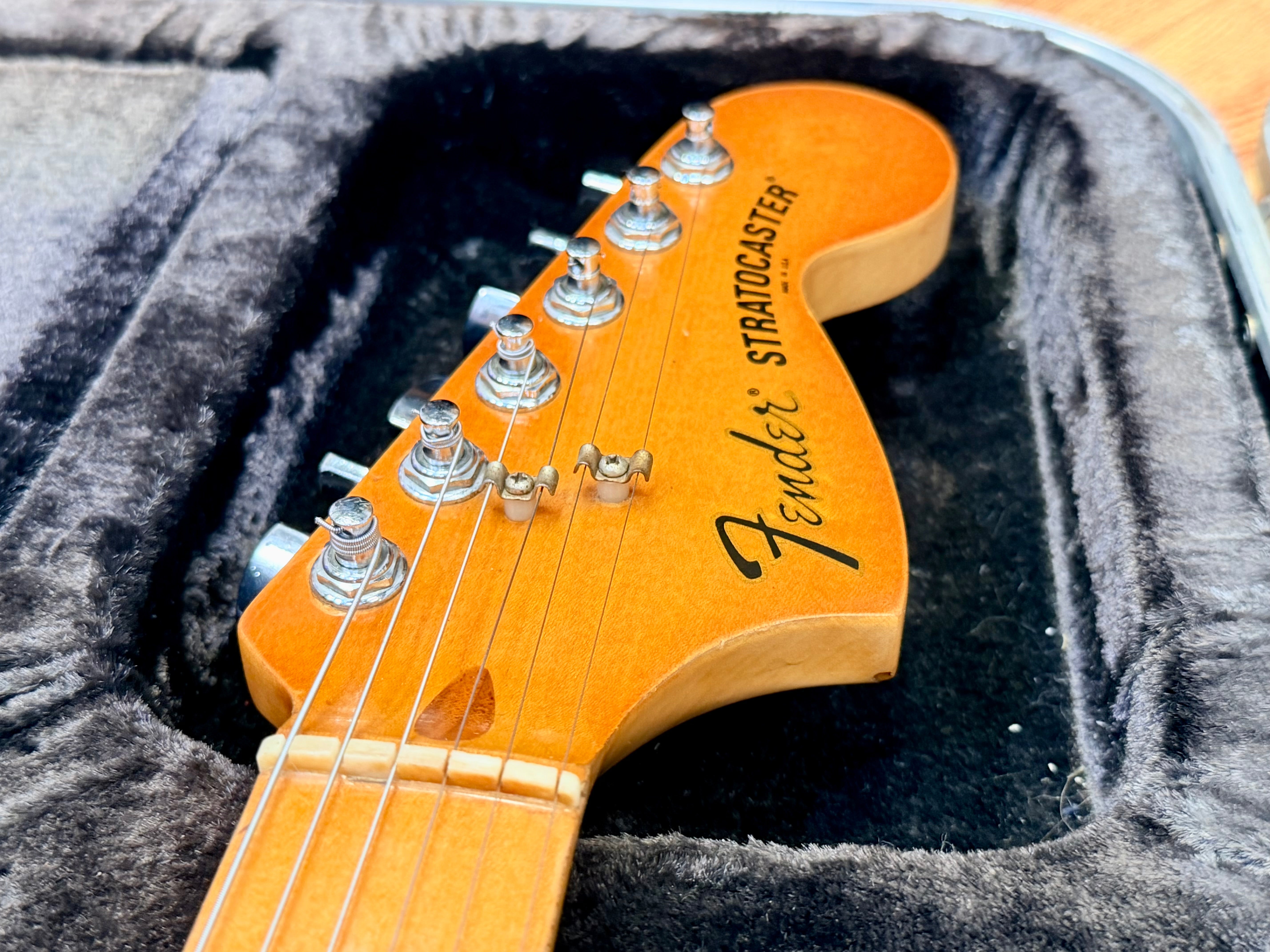 ✨1979✨ Fender 25th Anniversary American Stratocaster~ Porsche Silver + Case/COA
