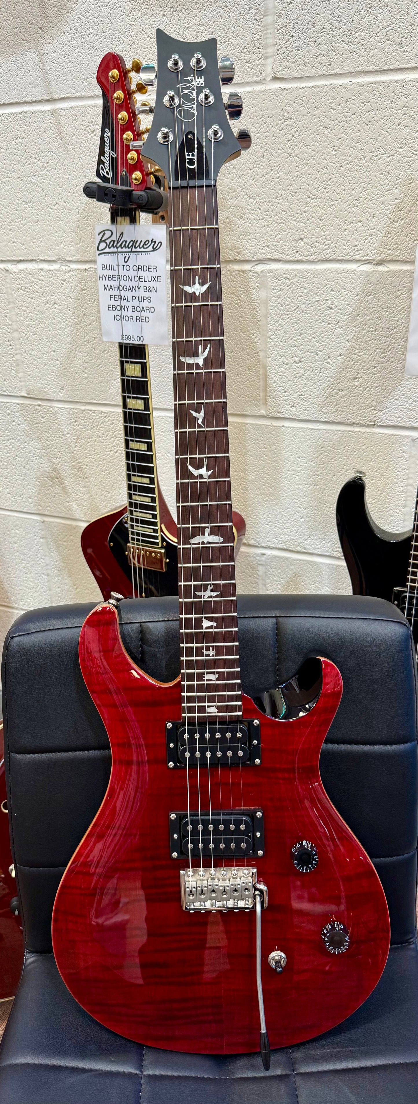 ๐2023 MINT ๐ PRS SE CE 24 Electric Guitar in Black Cherry~ Gig Bag!
