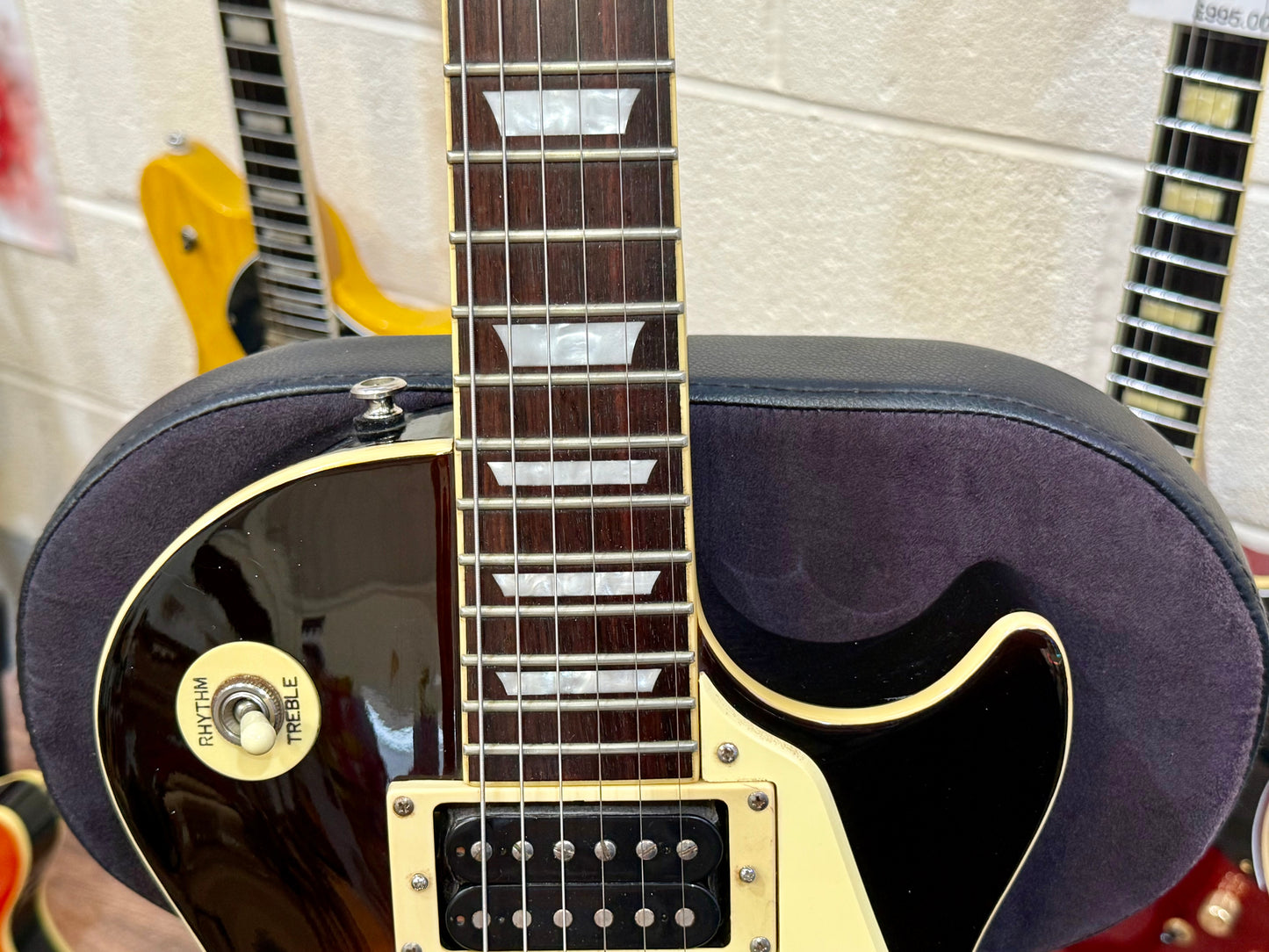 🔥GIBSON 490 PICKUPS & BIGSBY🔥 Epiphone Les Paul~ 2003 Korean~ Tobacco Burst!