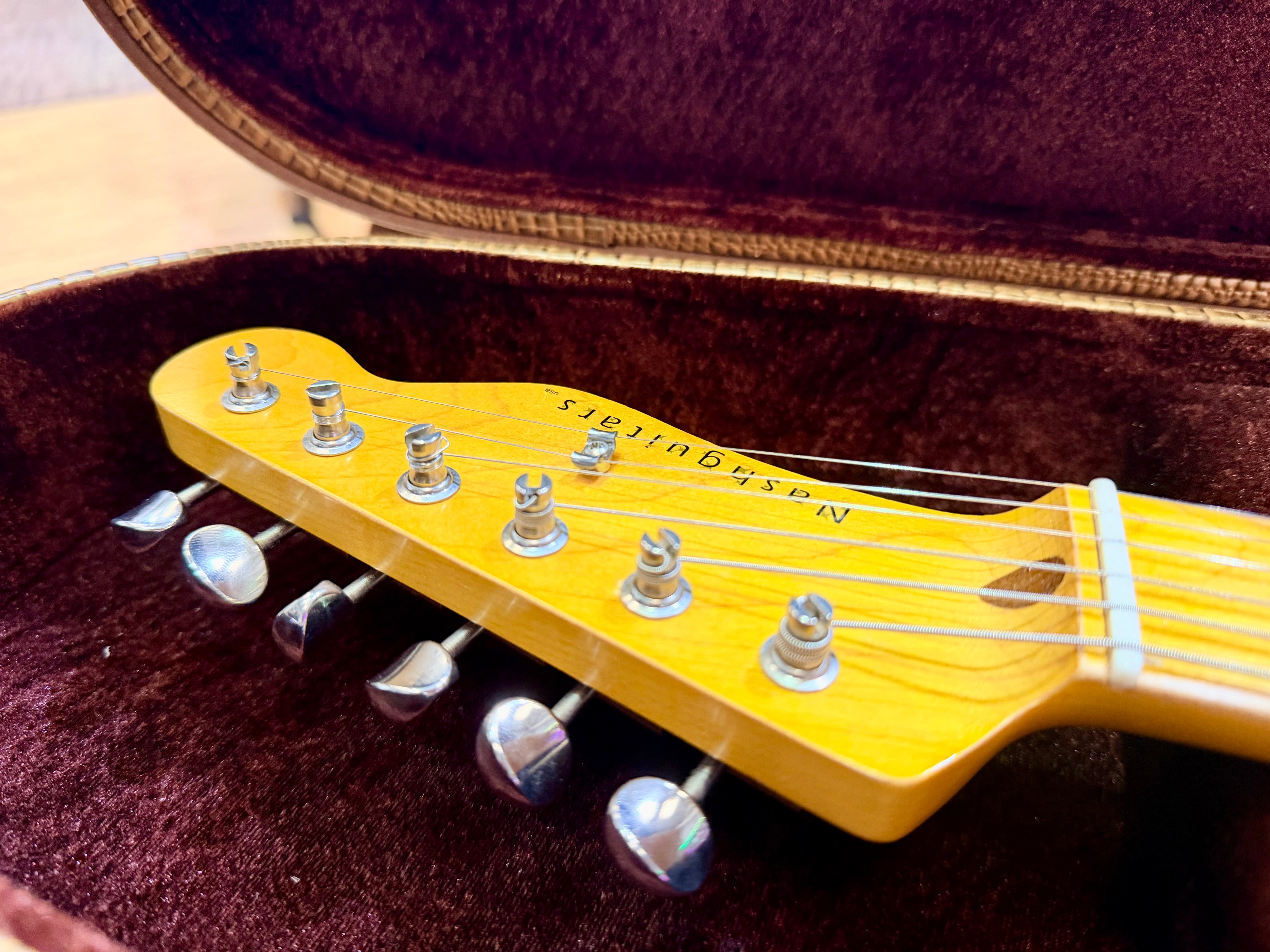 ✨2018✨ Nash Guitars T-68 Pink Paisley Telecaster Relic~ Lollar Pickups + Case!