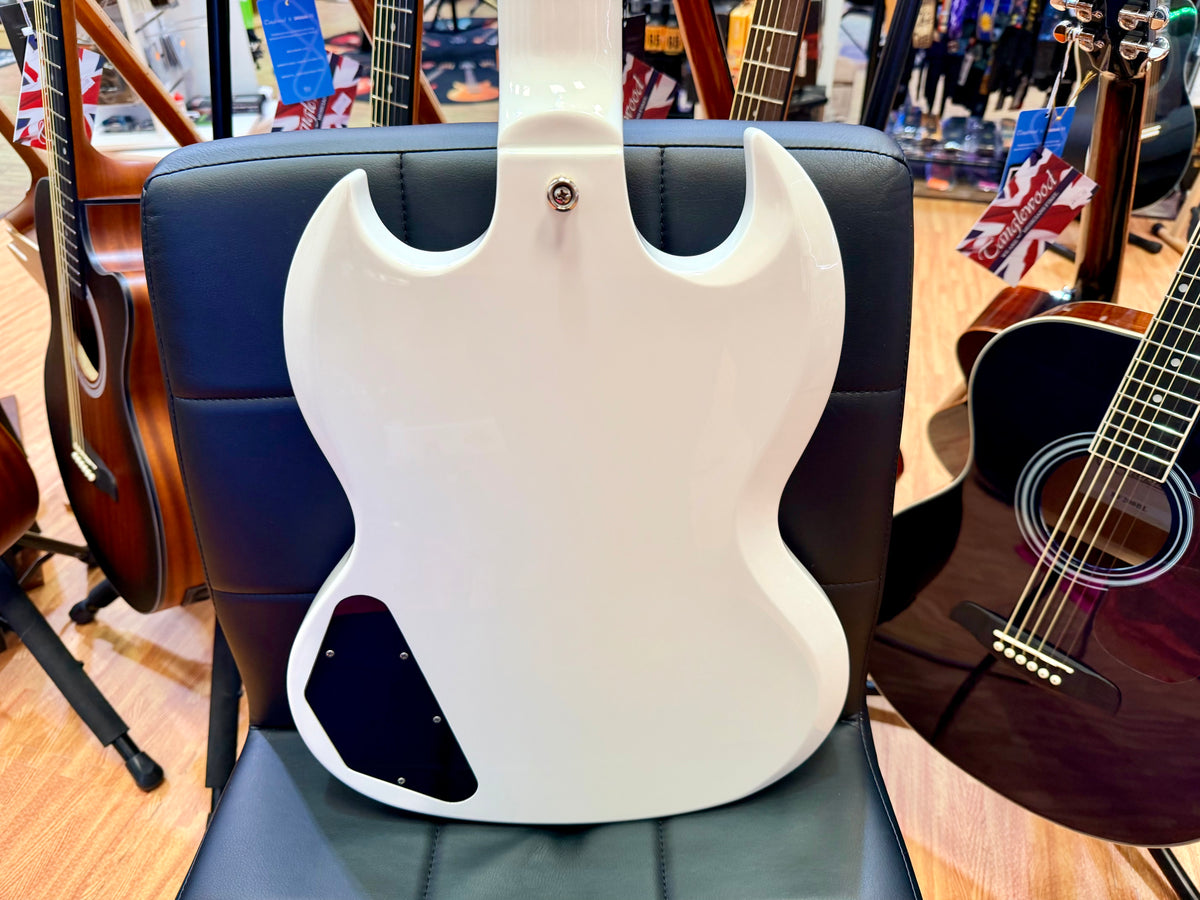 2020 Epiphone SG Standard Alpine White~ Gotoh Locking Tuners~ Gator Hard Case