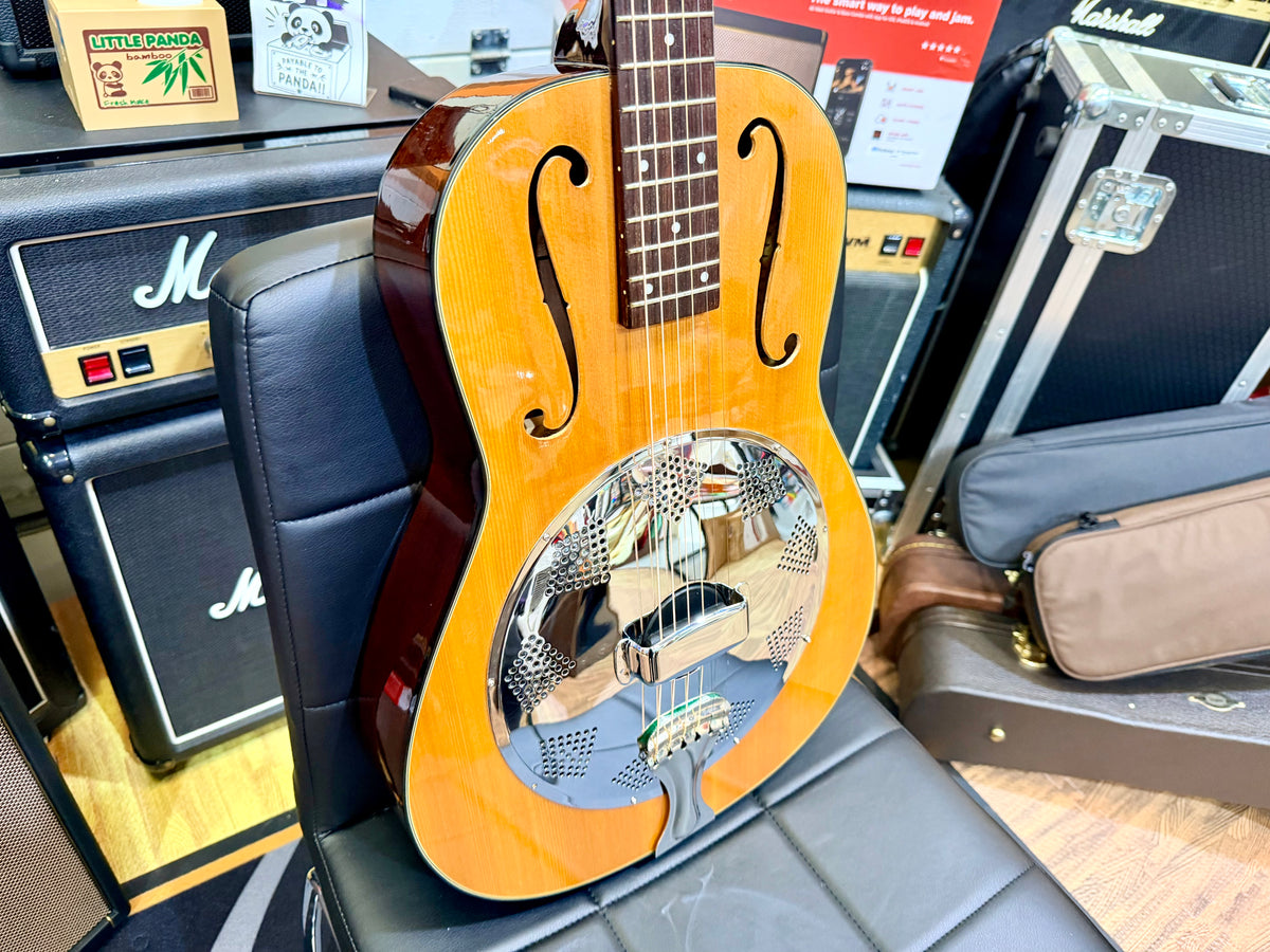 ✨ Tanglewood Parlour Resonator Acoustic Guitar~ Natural Gloss ✨