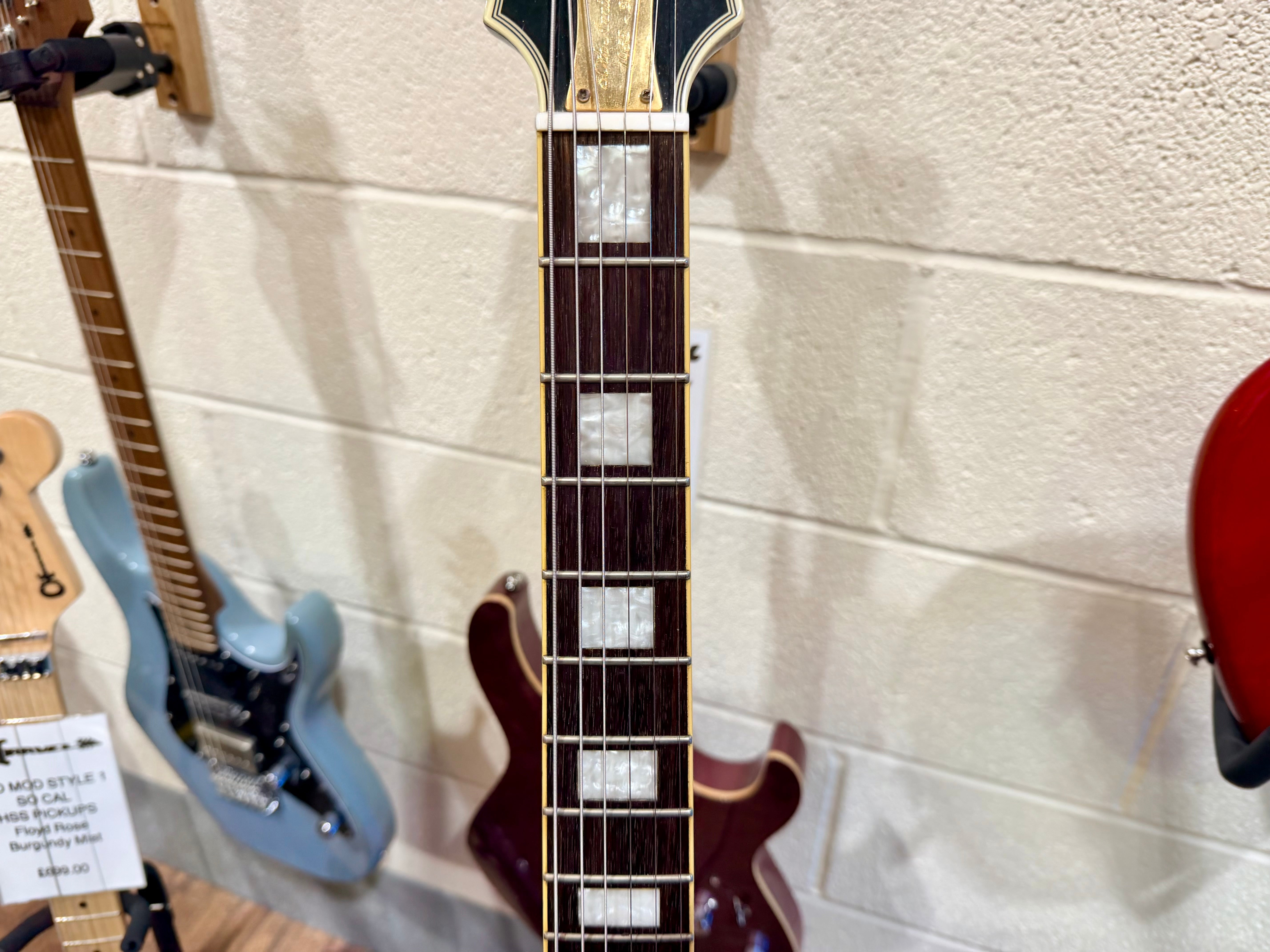 🔥RARE🔥 Epiphone Les Paul Custom 50th Anniversary Ebony/Gold~ 2002 Ltd Edition!