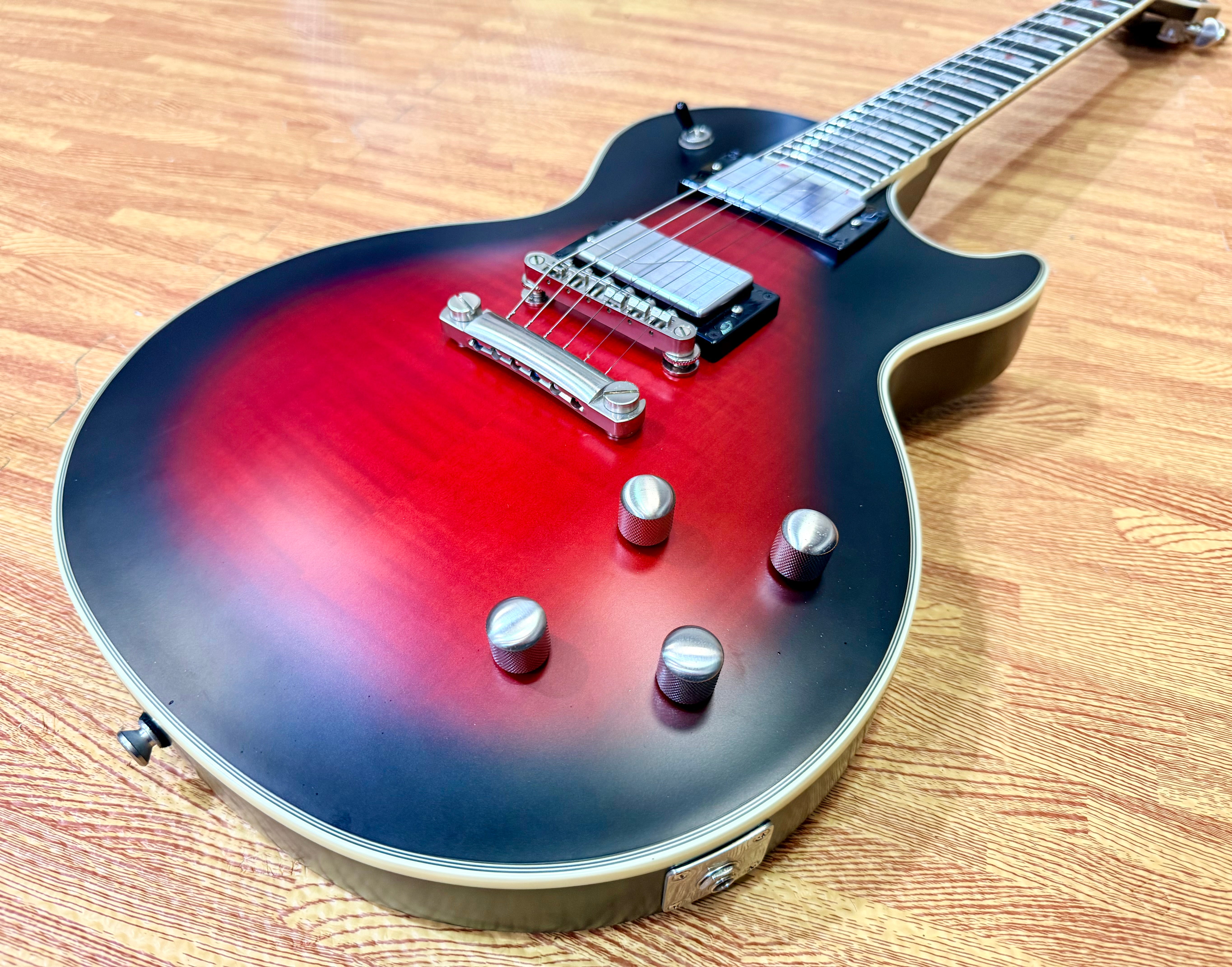 🔥2022🔥 Epiphone Les Paul Prophecy~ Red Tiger Aged Gloss~ Active Fishman P’ups!