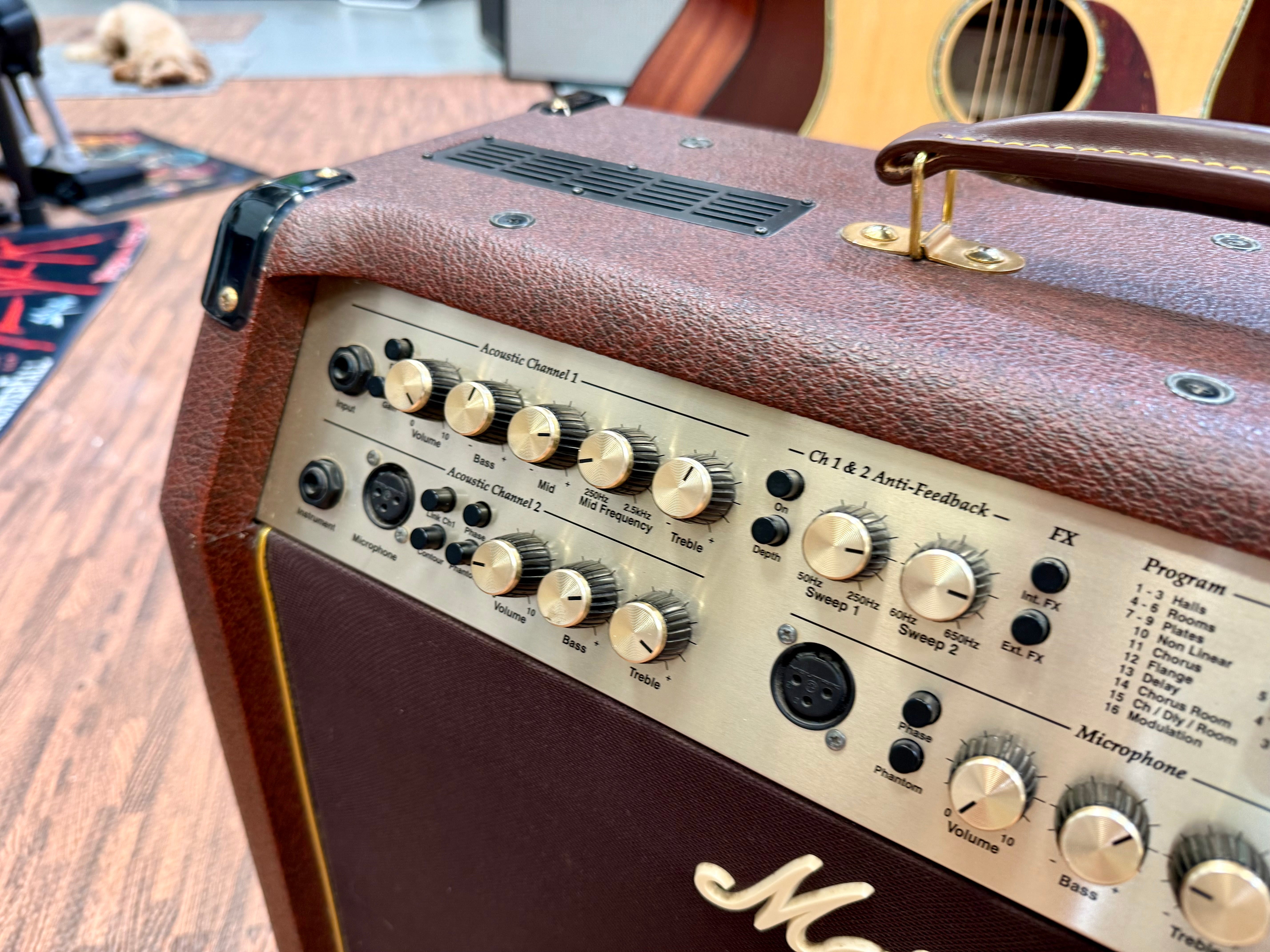 🎸 Marshall AS100D Soloist Acoustic Guitar & Instrument/Mic Amp Combo~ 100w 🎸