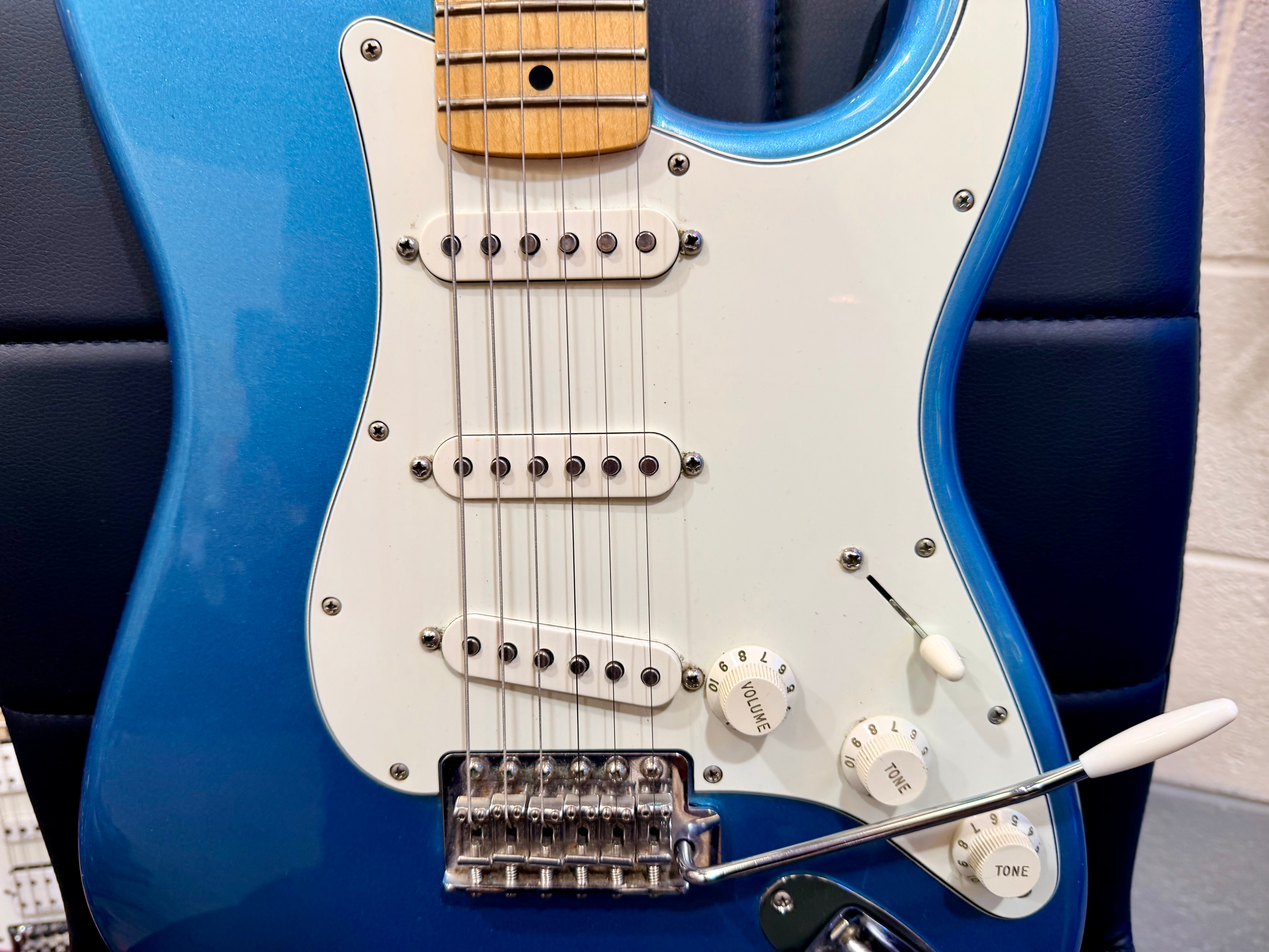 🌟2017🌟 Fender Standard Stratocaster~ Mexican MIM Strat~ Tidepool Blue Guitar!