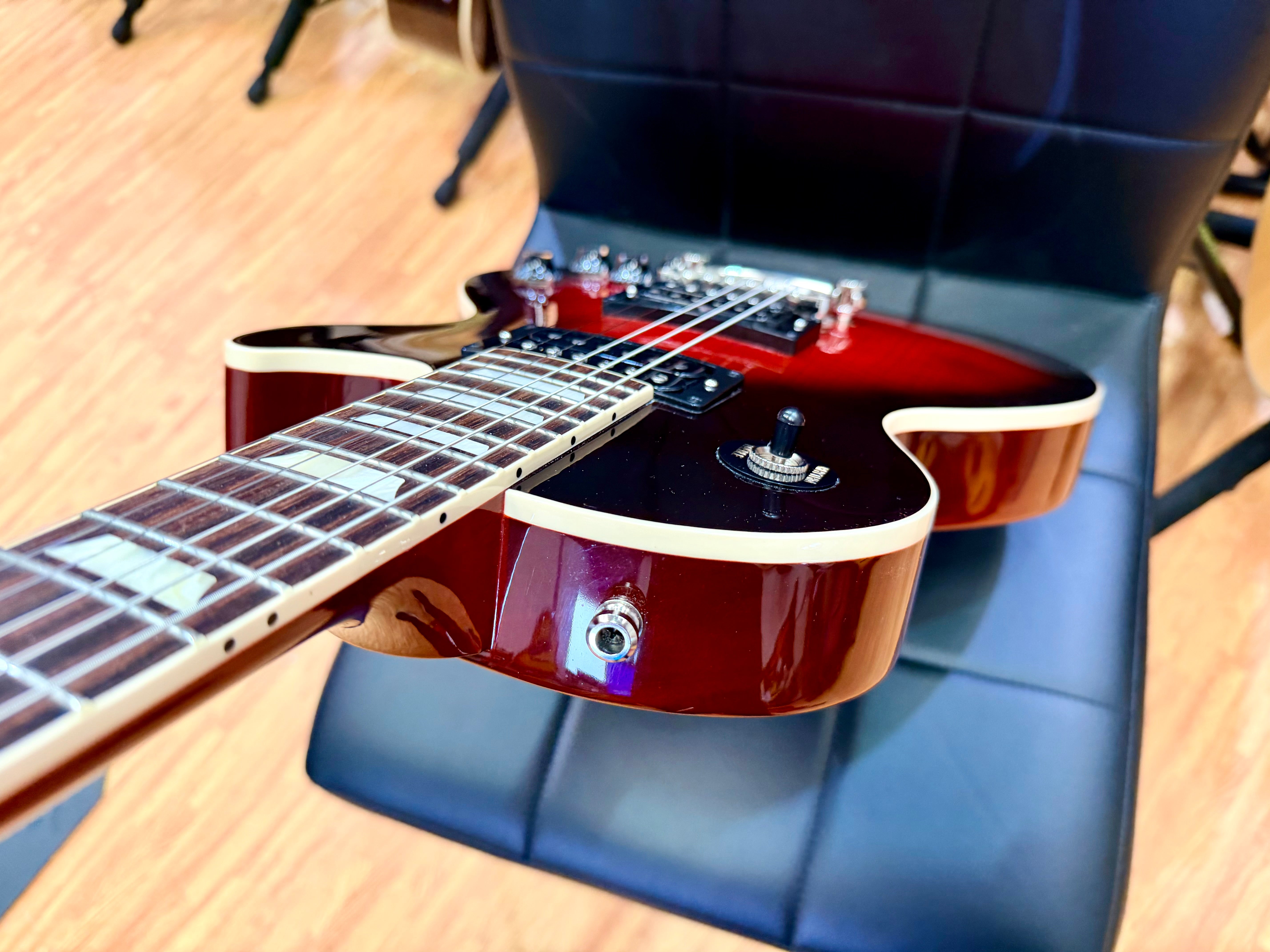 🔥2022🔥 Gibson Les Paul Standard Slash~ Vermillion Burst Limited Edition + Case