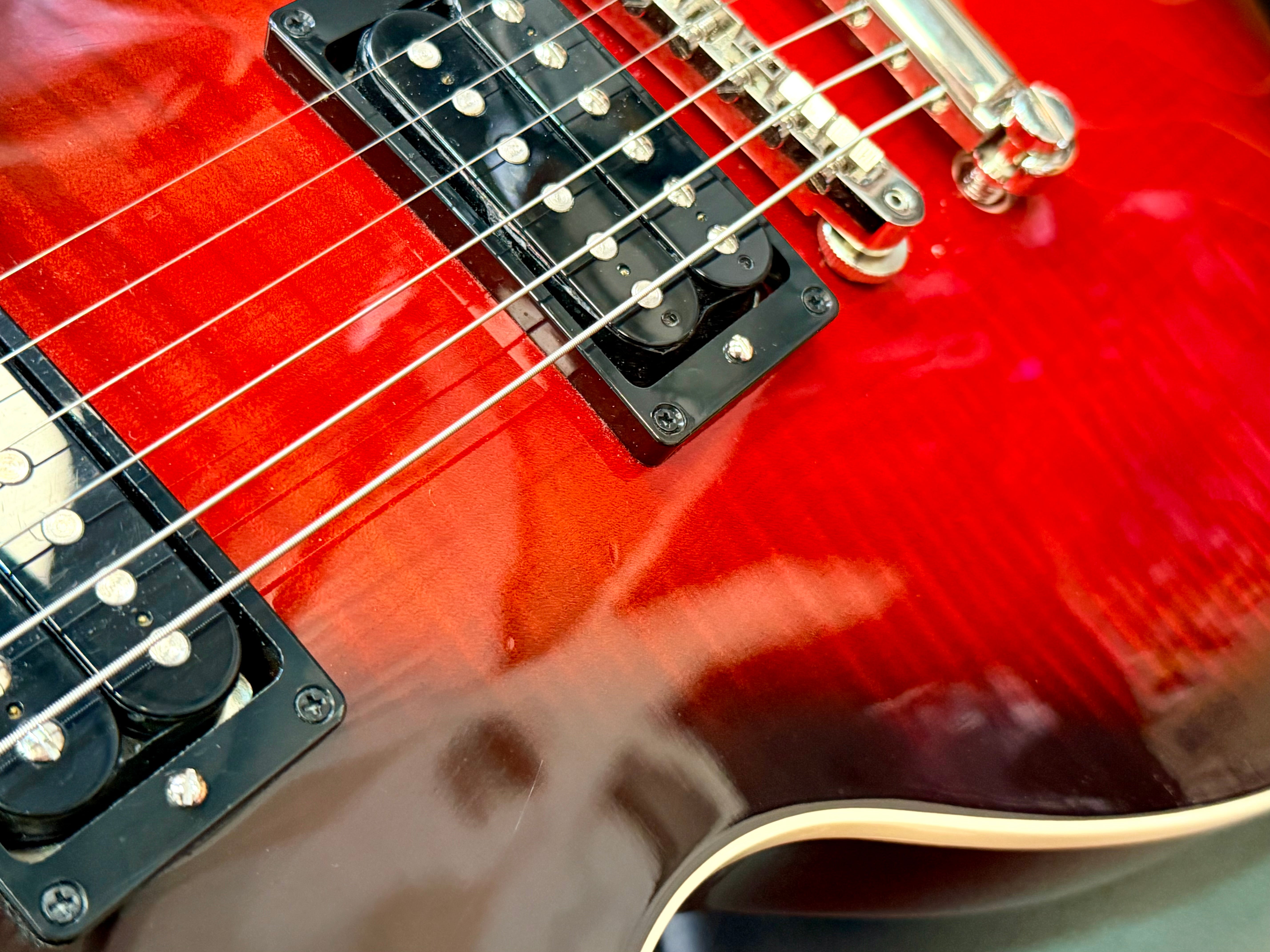 🔥2022🔥 Gibson Les Paul Standard Slash~ Vermillion Burst Limited Edition + Case