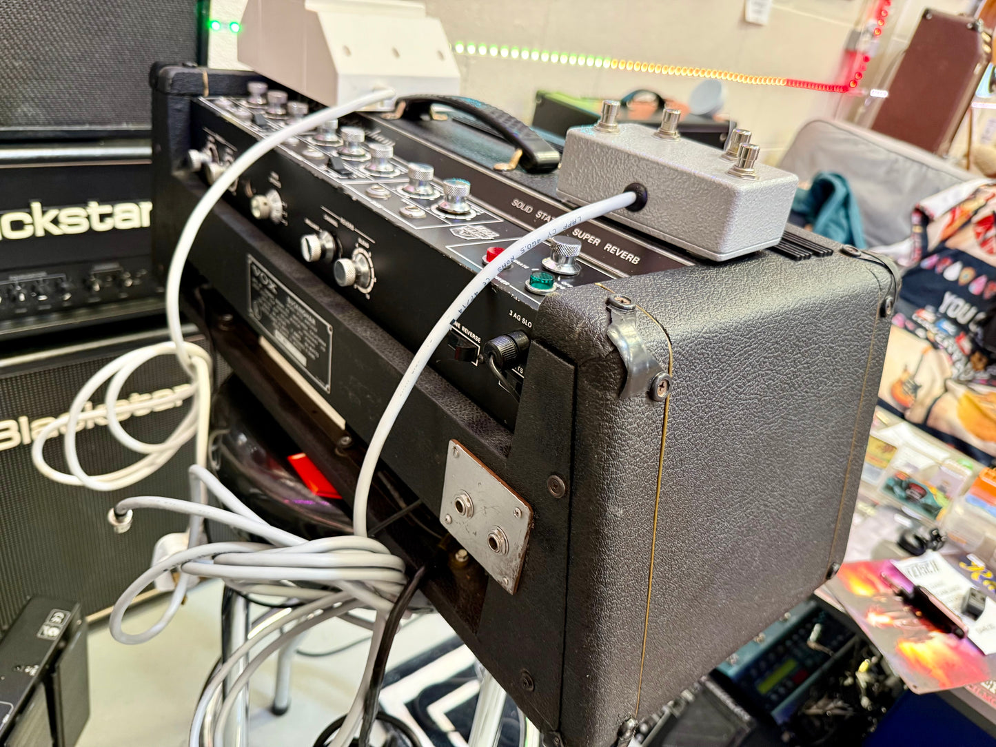 🌟VINTAGE 1966🌟 Vox Buckingham 1121 35w Piggyback Amp Head Amplifier~ Working!