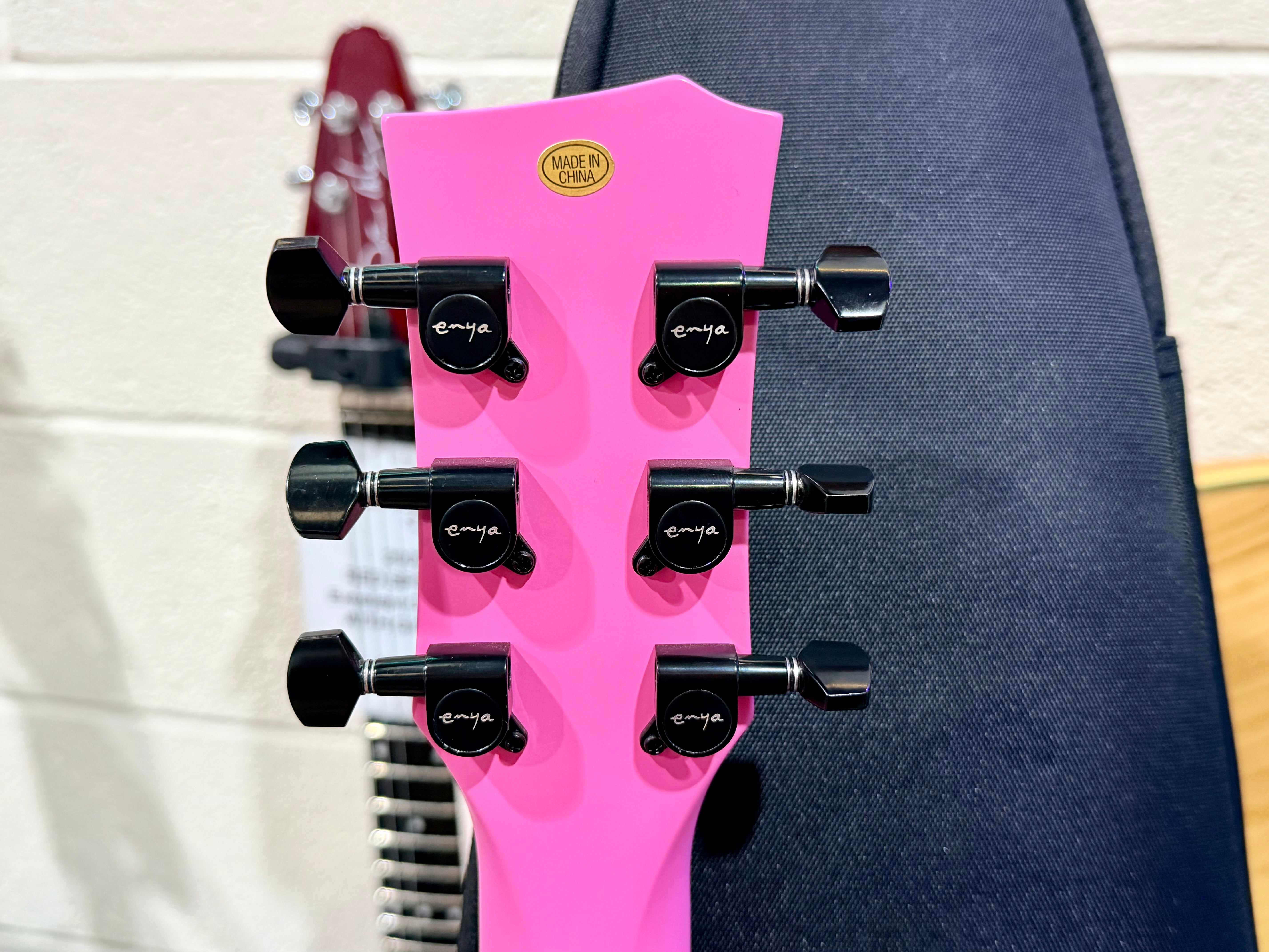 🔥 Enya Nova Go Sonic~ Cosmic Purple~ Smart Electric Guitar~Speaker & FX + Bag 🔥