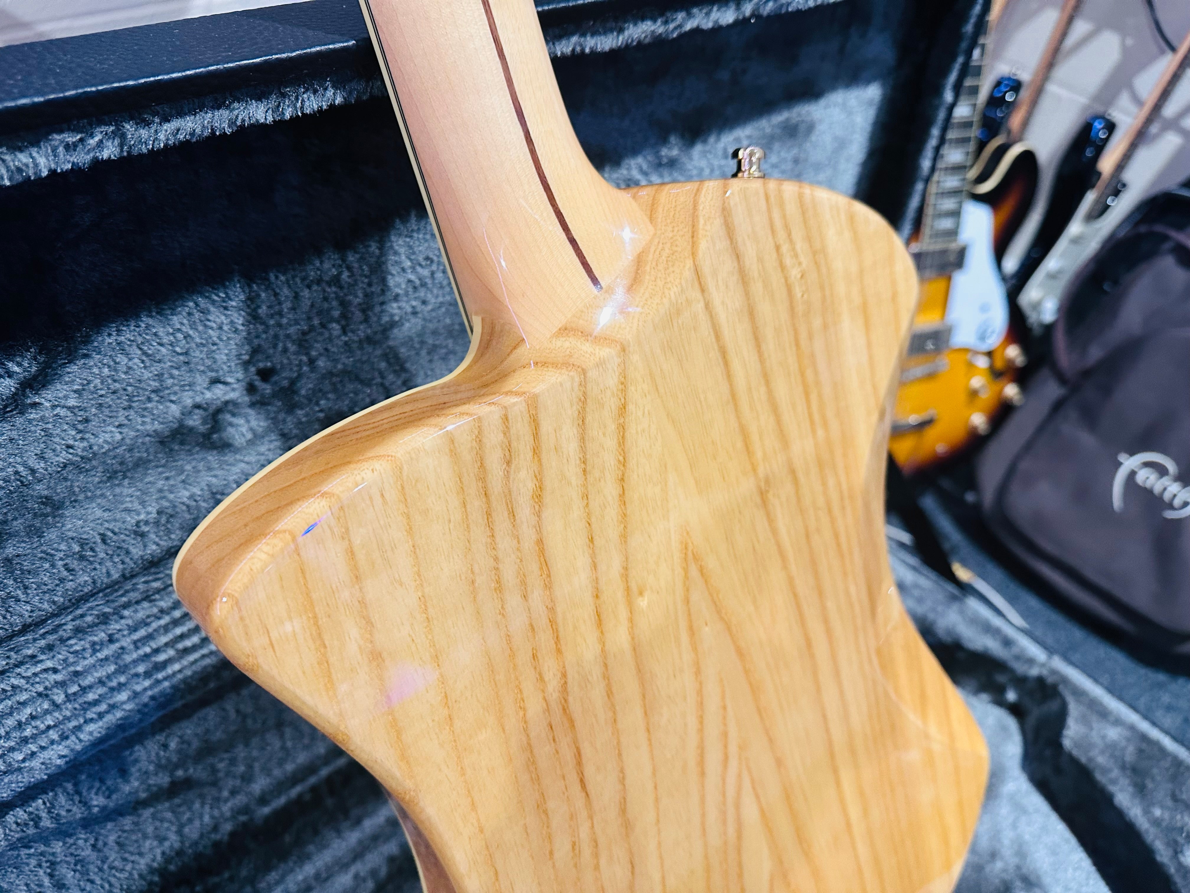 🌟MINT🌟 D'Angelico Ludlow Deluxe~ Swamp Ash Natural~2018~ Hard Case~MUST SEE 🌟