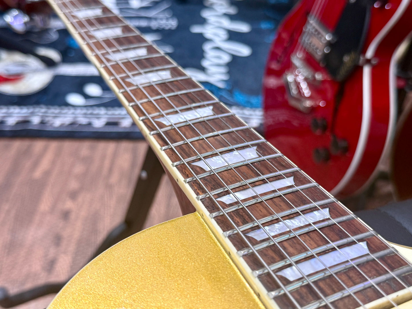 π2006π Epiphone '56 Les Paul Gold Top~ P-90 Pickups~ Electric Guitar~ Lovely!