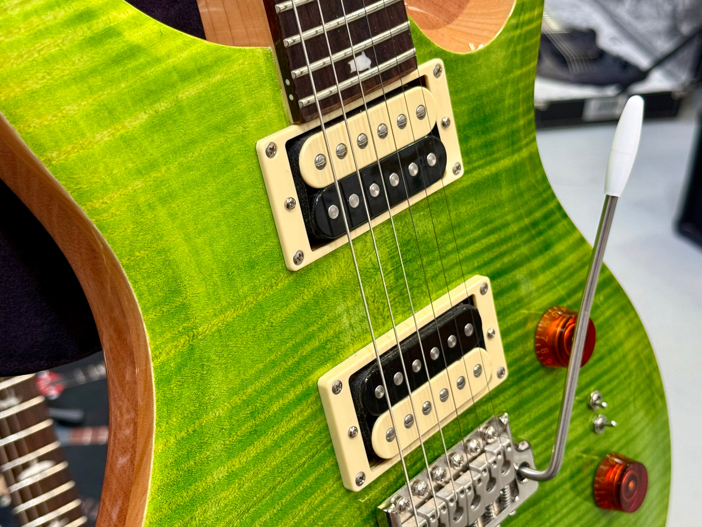 🌟STUNNING🌟 PRS SE Custom 24-08~ Eriza Verde~ With Gig Bag~ Coil Split~ WOW!