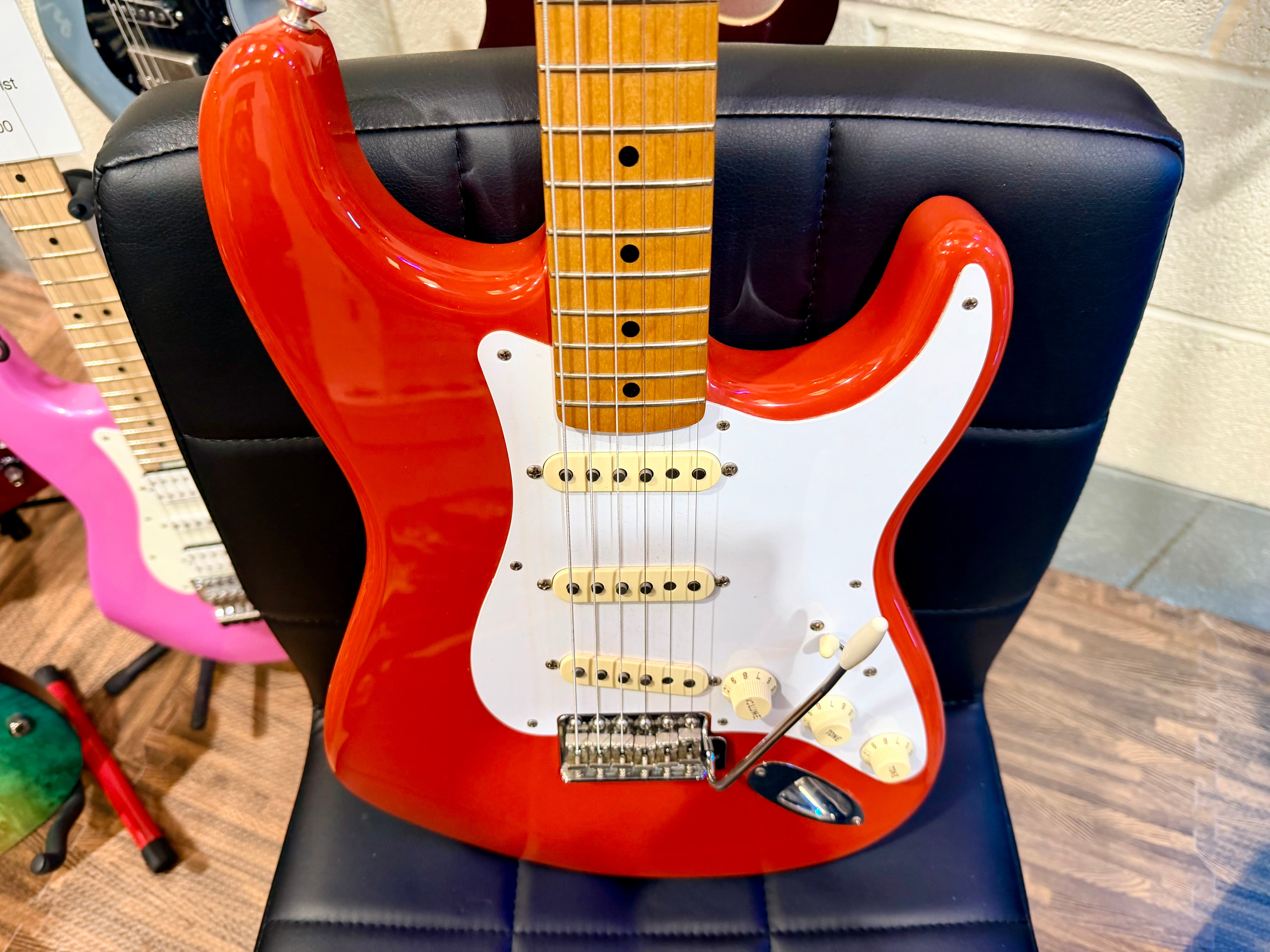 🌟2016🌟 Fender Classic Series 50s Stratocaster~Fiesta Red~Custom Shop Designed!