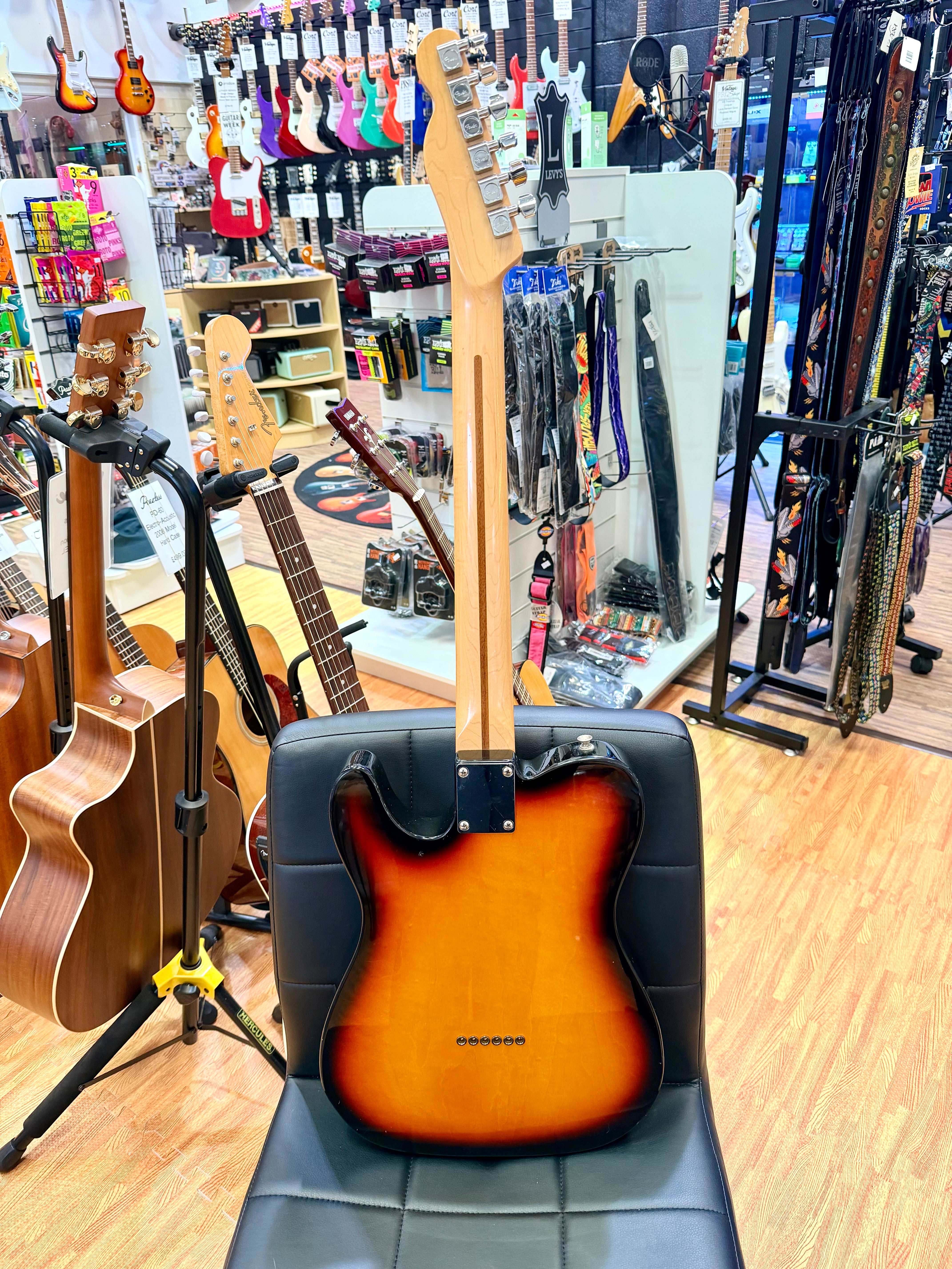 🔥1999🔥 Fender Mexican Standard Telecaster~ Brown Sunburst~ Maple~ MIM Tele!