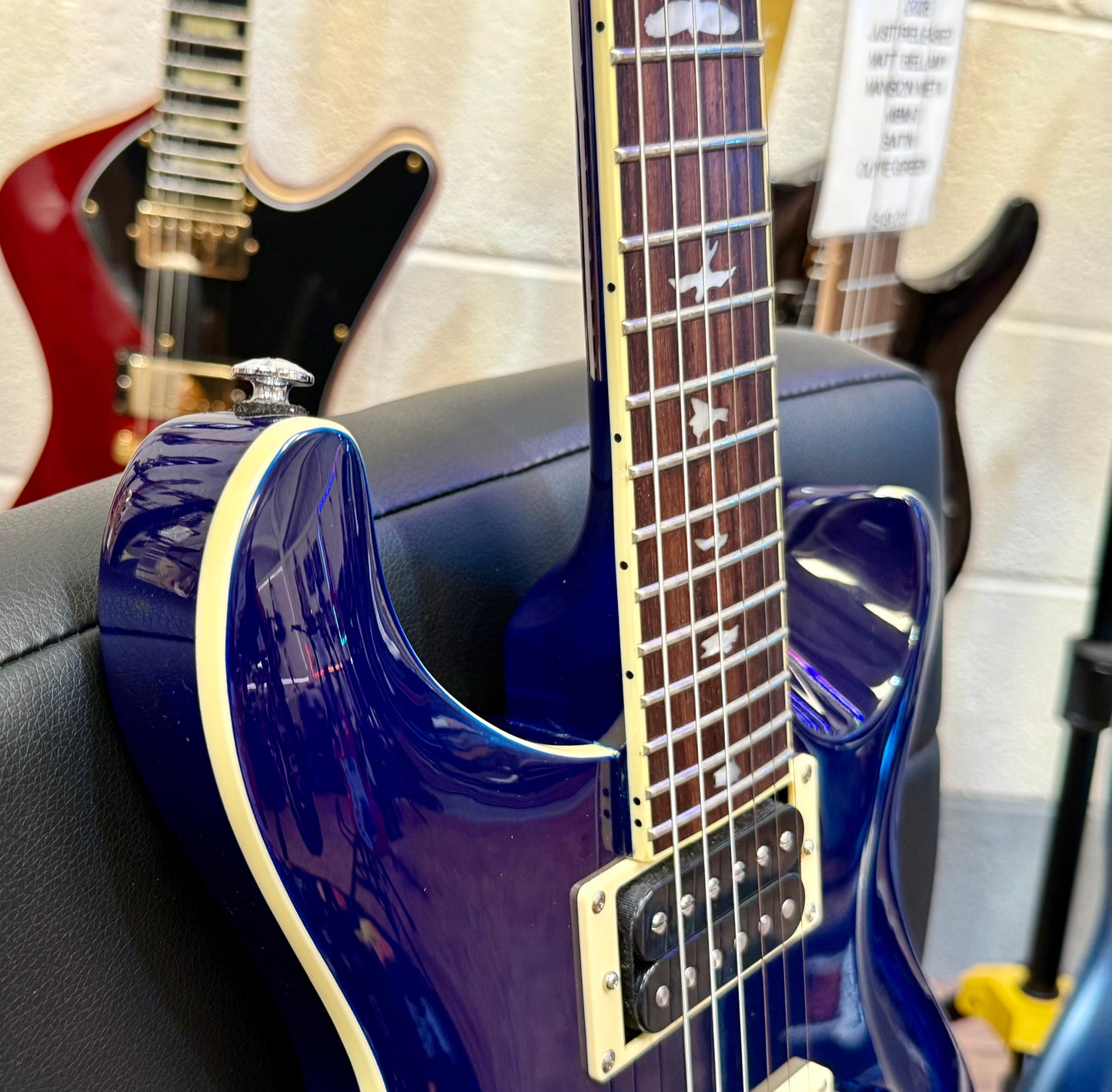 ๐MINT 2022๐ PRS SE Standard 24-08 In Translucent Blue~ Coil Splitting + Gig Bag