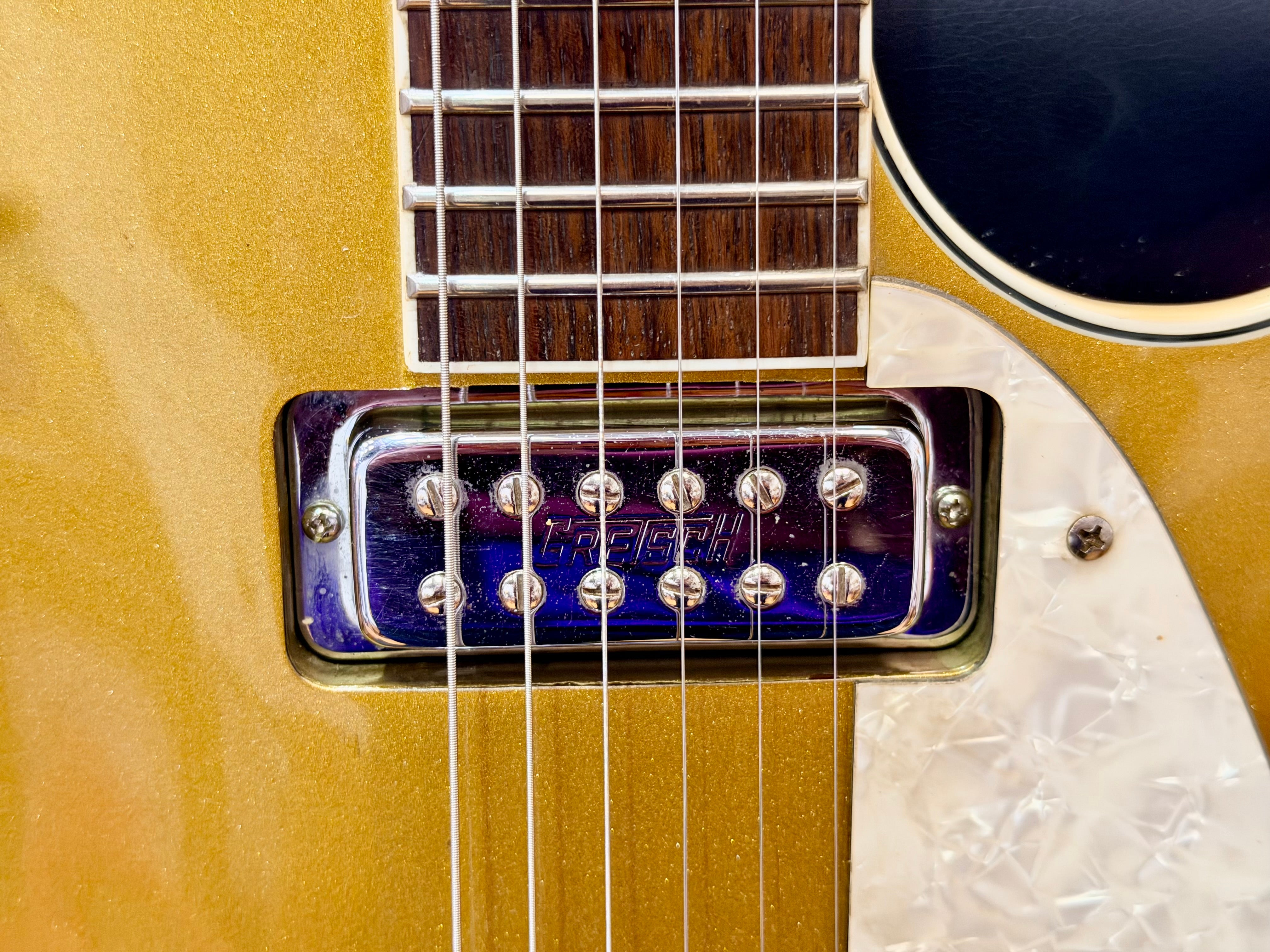 ✨2008✨ Gretsch G5235T Electromatic Pro Jet Bigsby~ Gold Sparkle Anniversary!
