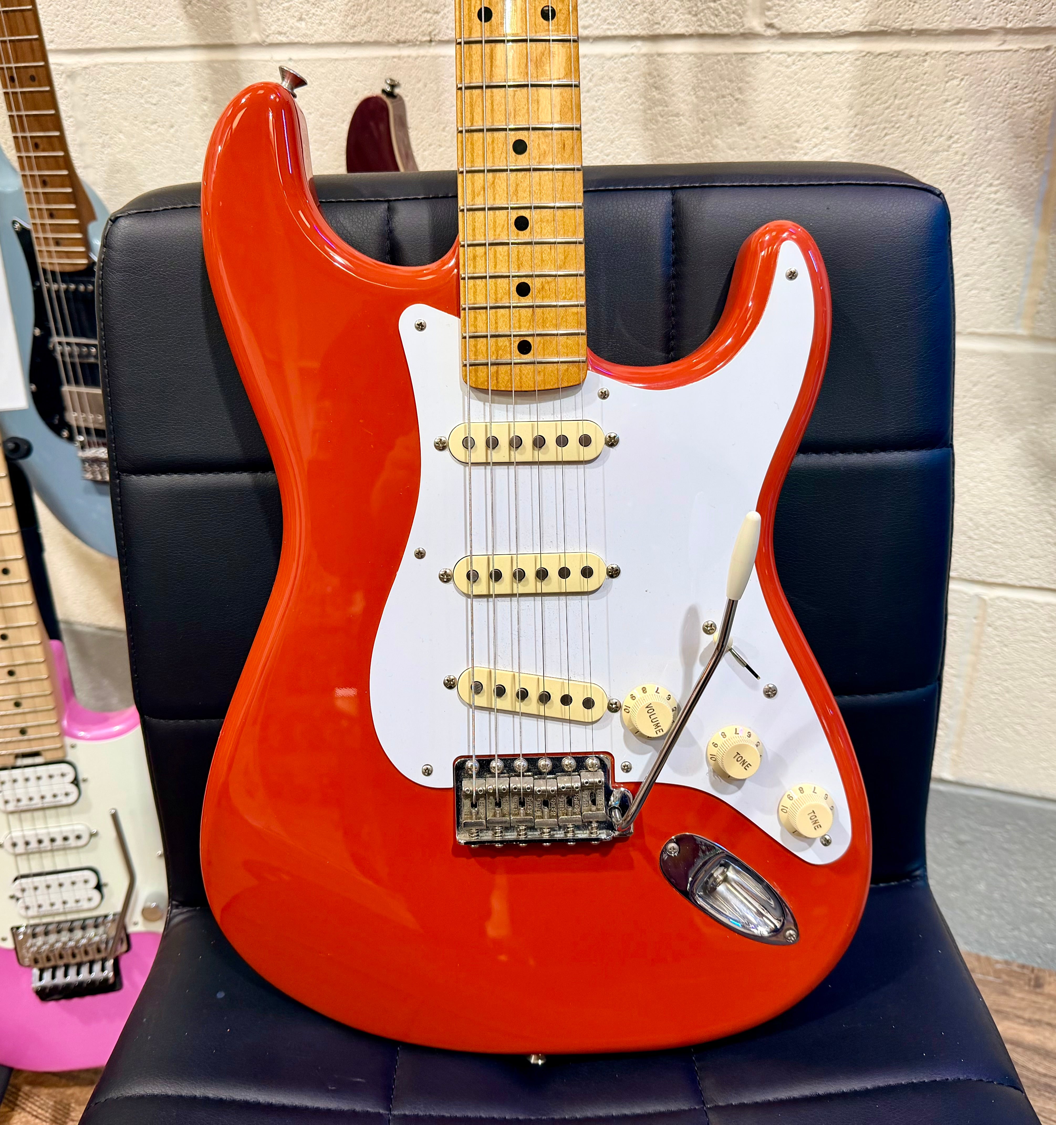 🌟2016🌟 Fender Classic Series 50s Stratocaster~Fiesta Red~Custom Shop Designed!