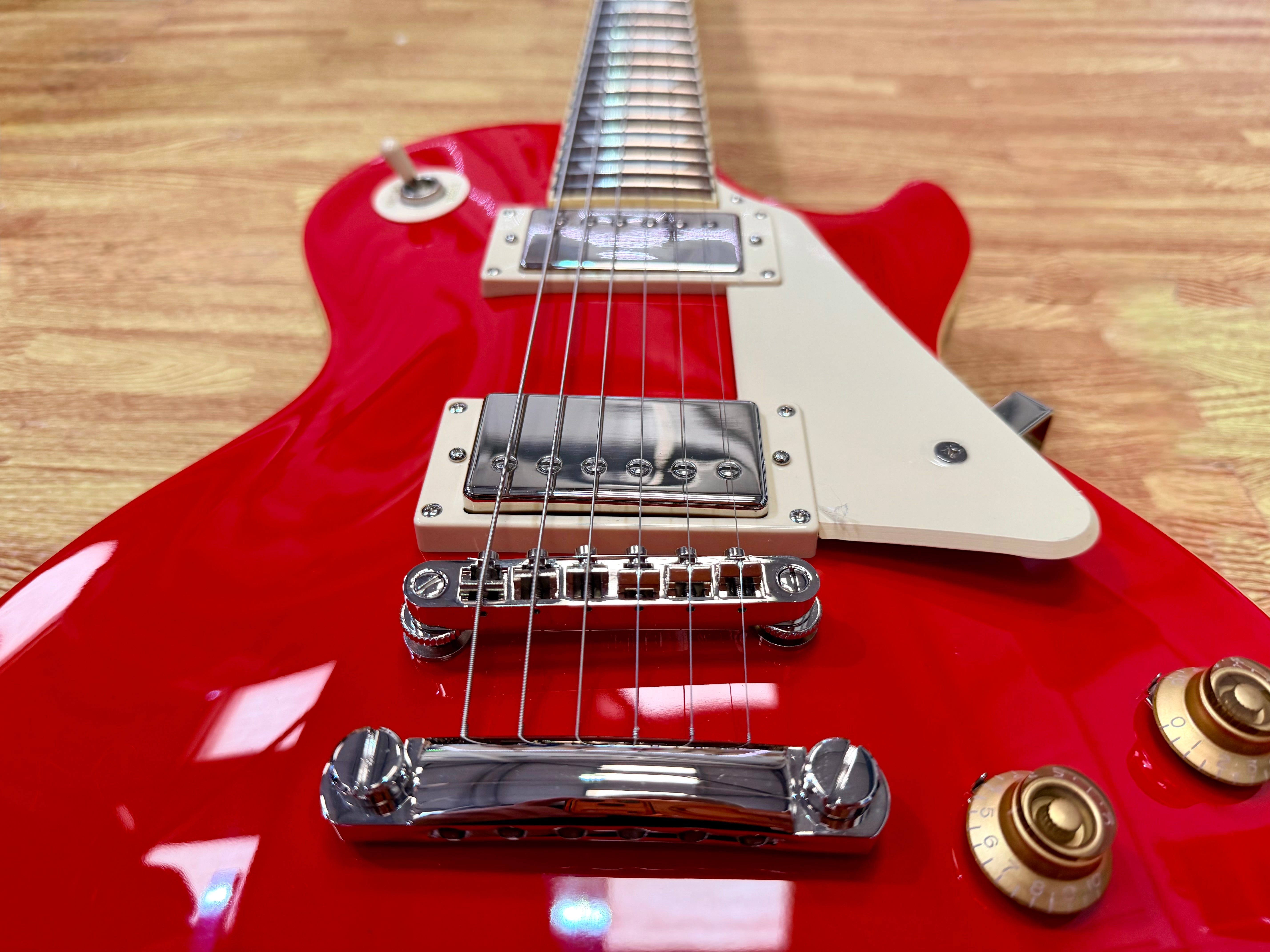 ⚡️MINT⚡️ Epiphone Les Paul Standard 50s Figured Cardinal Red~ Inspired By Gibson