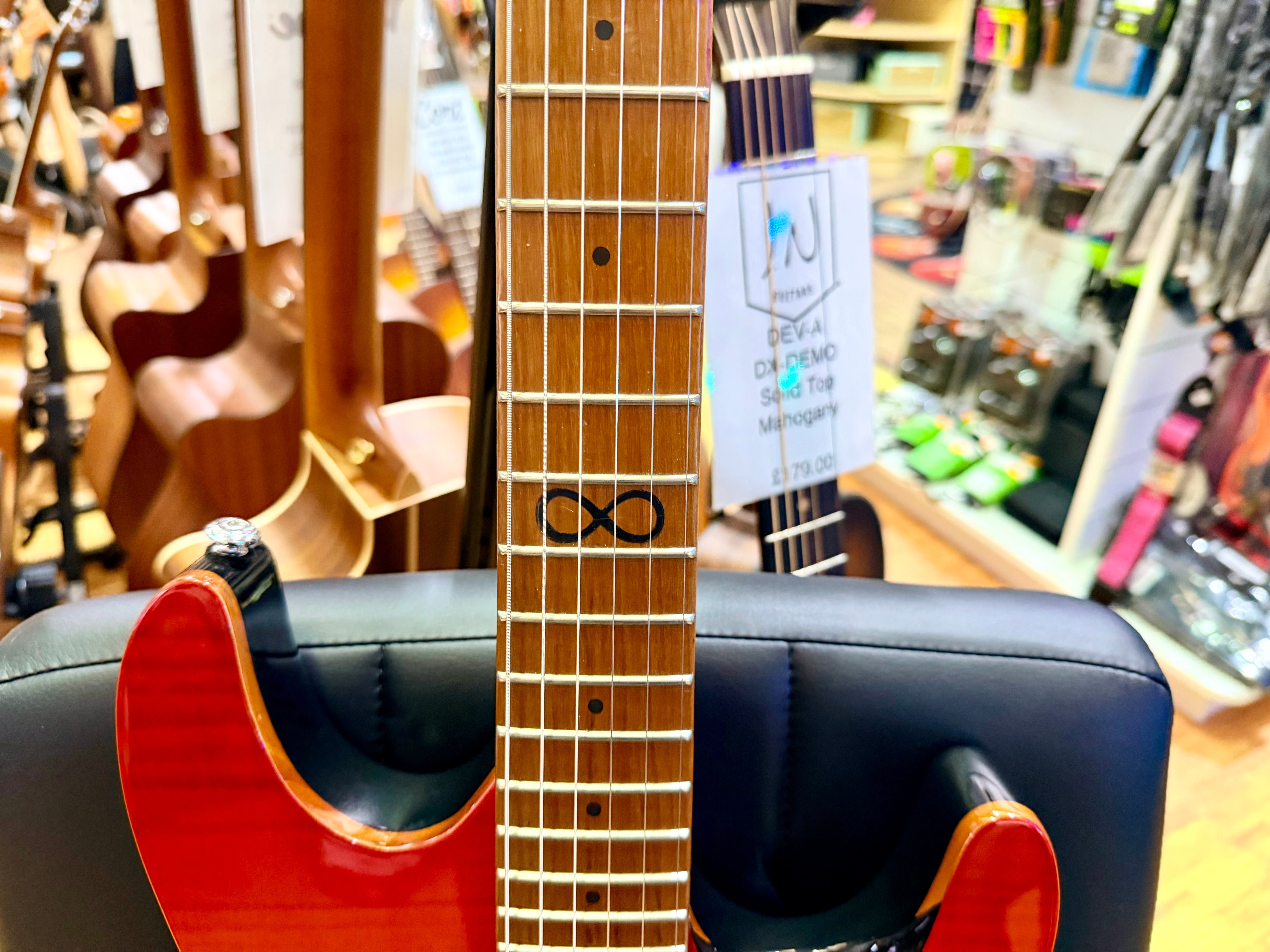 ☀️2020☀️ Chapman Guitars ML1 Hybrid~ Cali Sunset Red HSS~ Roasted Maple Neck!