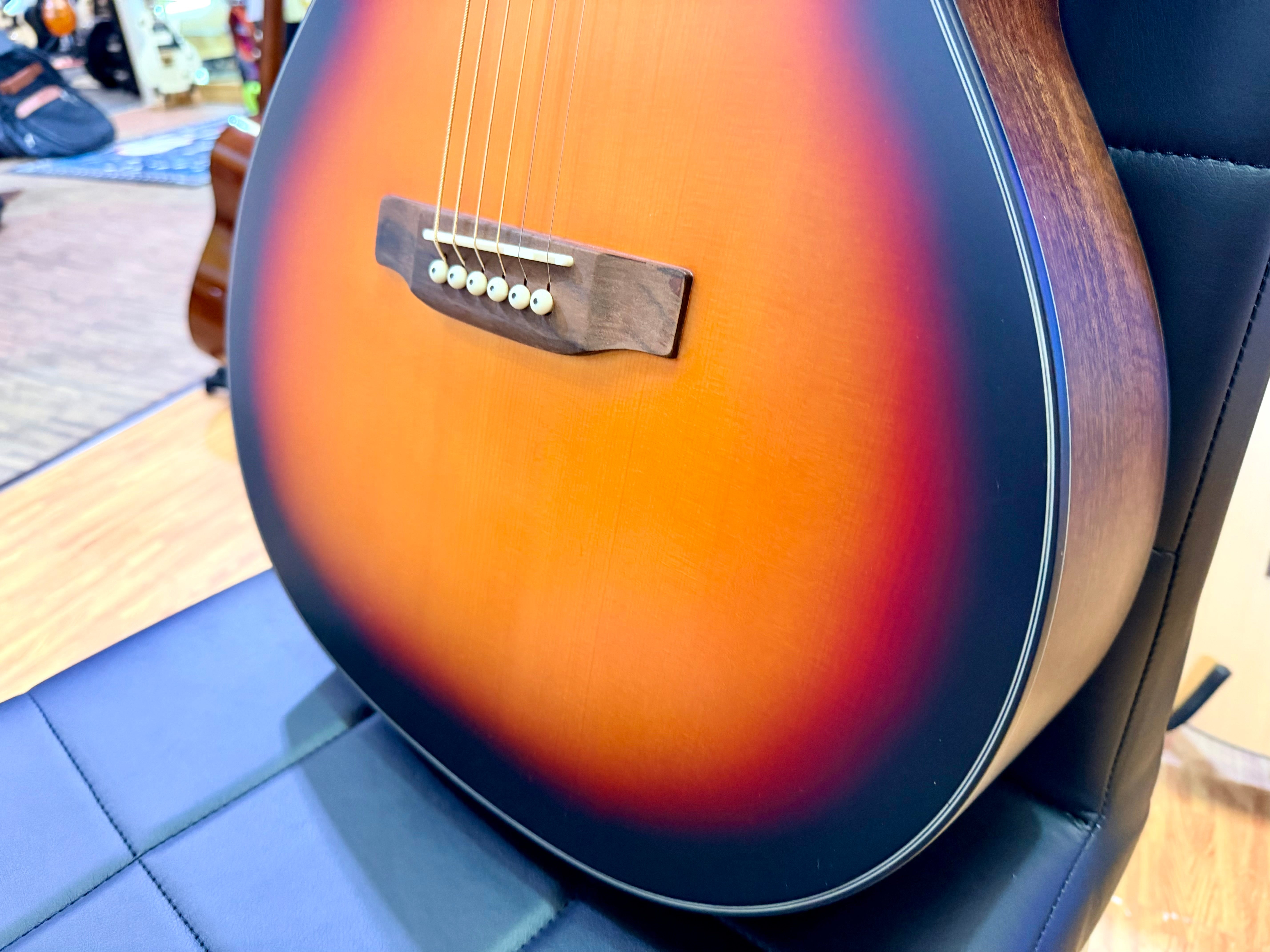 ✨NEW✨ Vintage VEC1900SB Stage Series Grand Auditorium Electro Acoustic Guitar!