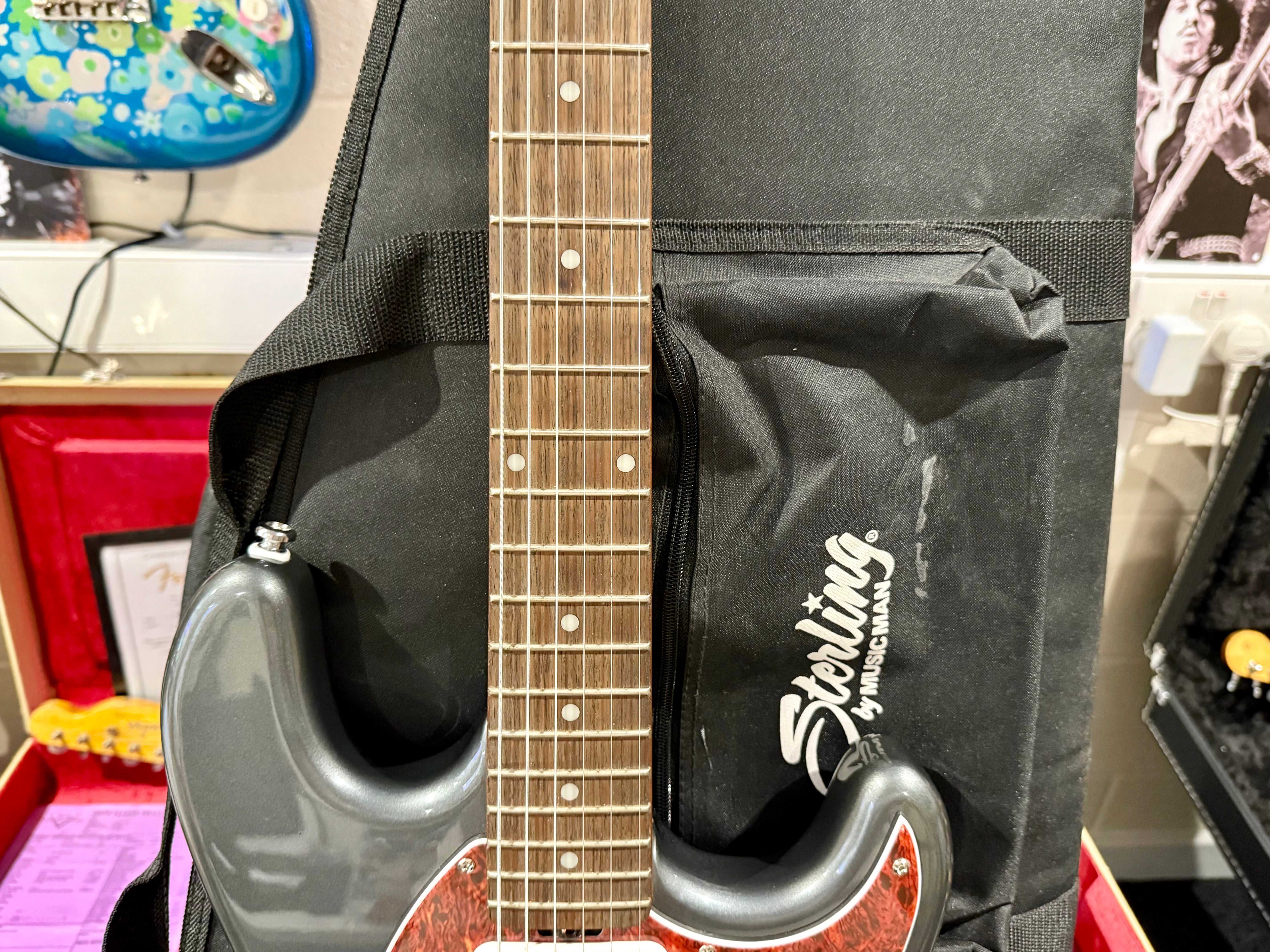 🌟MINT🌟 Sterling by Music Man SUB CT30 Cutlass SSS~ Charcoal Frost + Gig Bag!