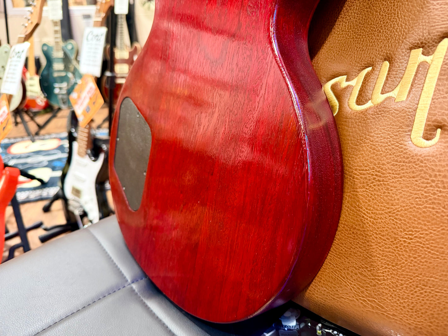 ๐2018๐ Gibson USA Les Paul Studio Faded~ Worn Cherry~ Deluxe Gig Bag & Docs!