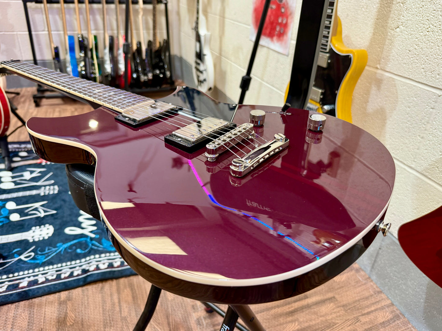 🔥2024🔥 Yamaha Revstar Standard RSS20~ Hot Merlot Red~ Stunning Guitar!