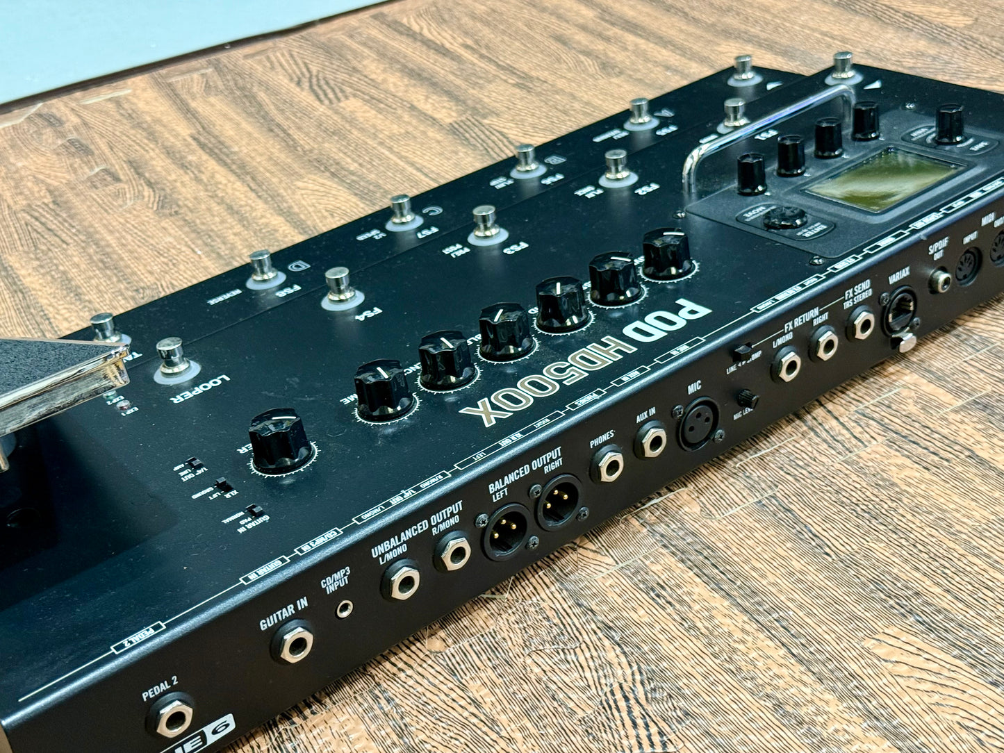 🎸 Line 6 POD HD500X Guitar Multi-Effects Processor Pedalboard Unit~ Gig Bag 🎸