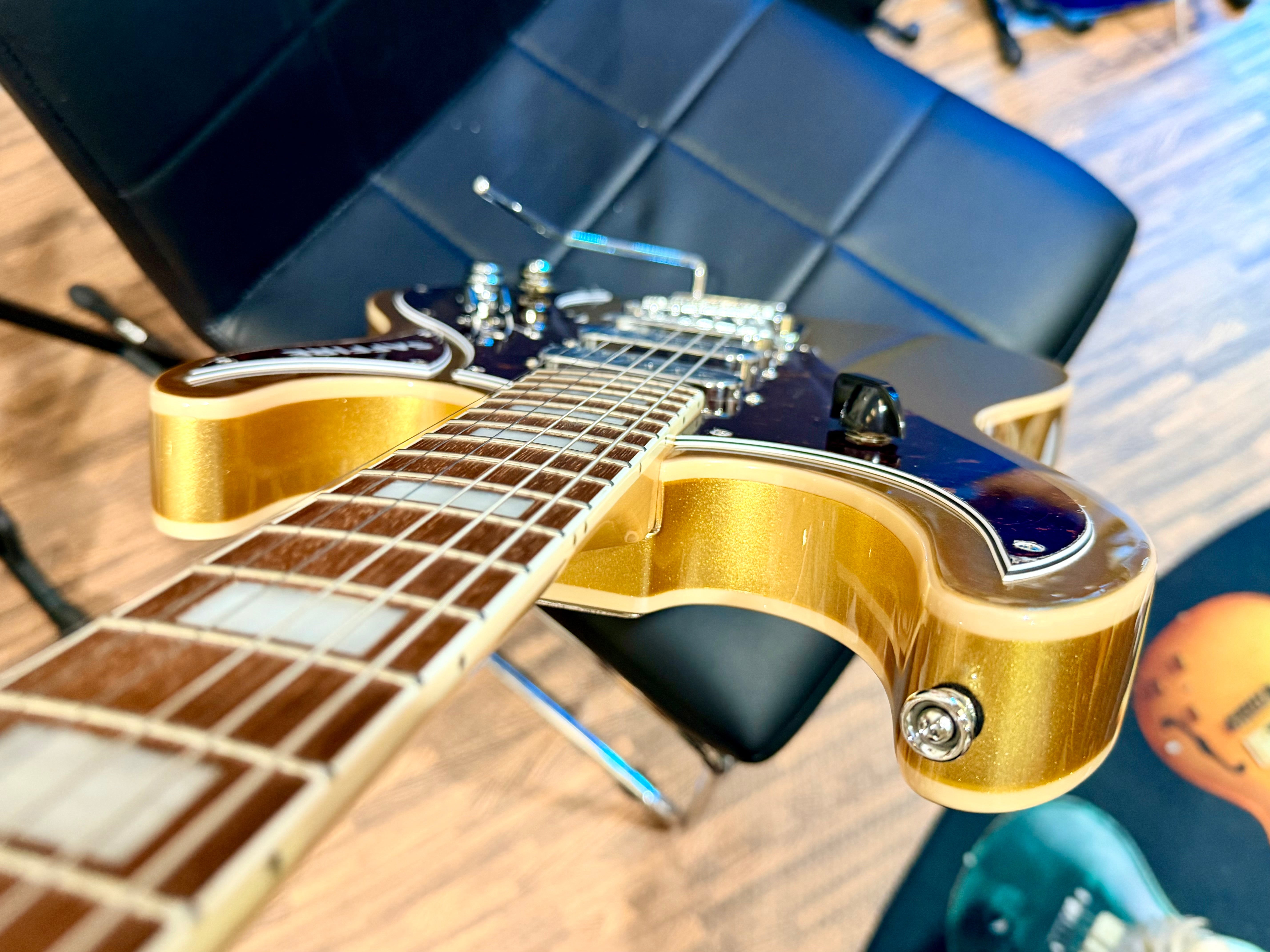 🔥BRAND NEW 2025🔥 Rapier 33 Saffire Ultra Electric Guitar~ Shoreline Gold!