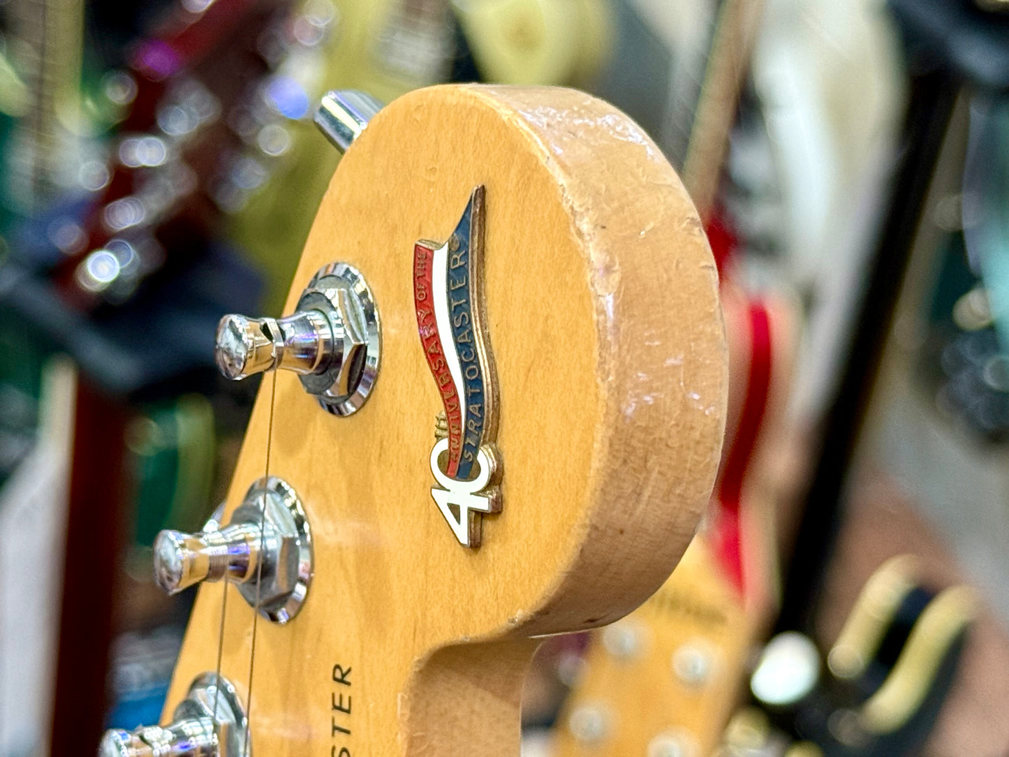 🌟RARE 1994🌟 Fender USA 40th Anniversary Stratocaster~ American Standard + Case