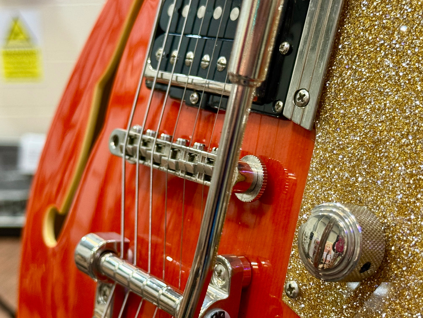 🔥2005🔥 Duesenberg Starplayer TV~ Vintage Orange Semi-Hollow~ Cherished + Case!