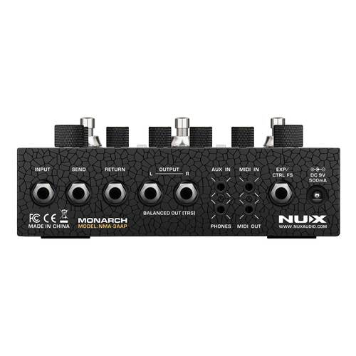 🔥NEW🔥 NUX Amp Academy Stomp Guitar Multi-Effects Amp Modeller Processor Pedal!