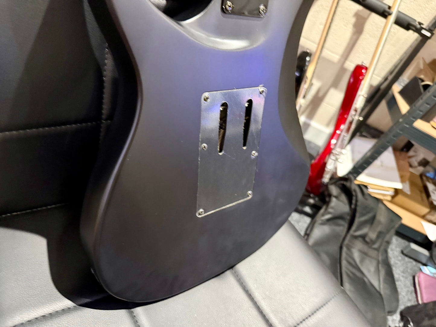 🔥EX DEMO🔥 2022 Vintage VMX Series Raider Electric Guitar~Black~ Floyd Rose!