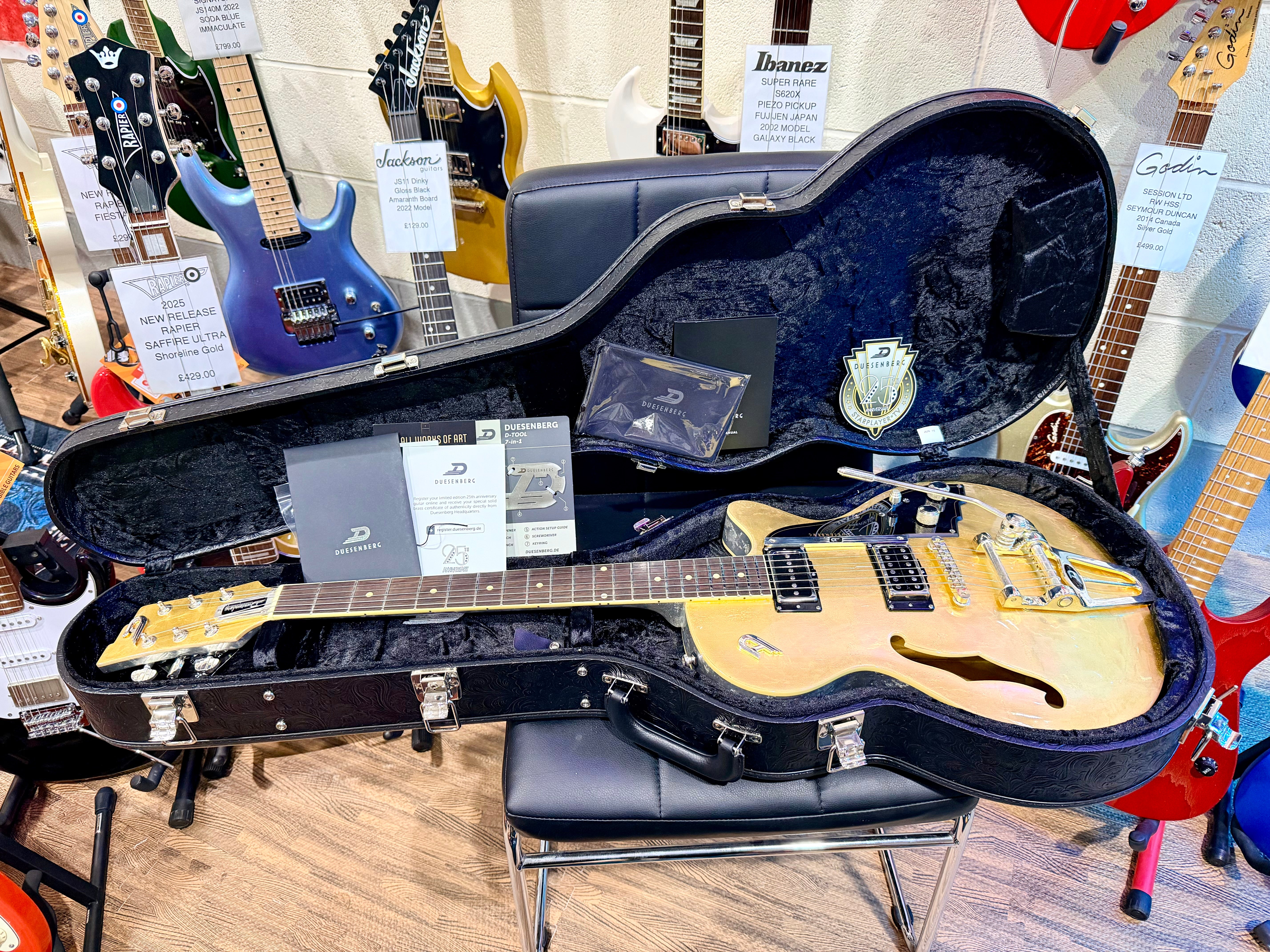 🌟8/25 LTD ED 24k GOLD LEAF 🌟 2020 Dusenberg Starplayer TV~ 25th ANNIVERSARY!