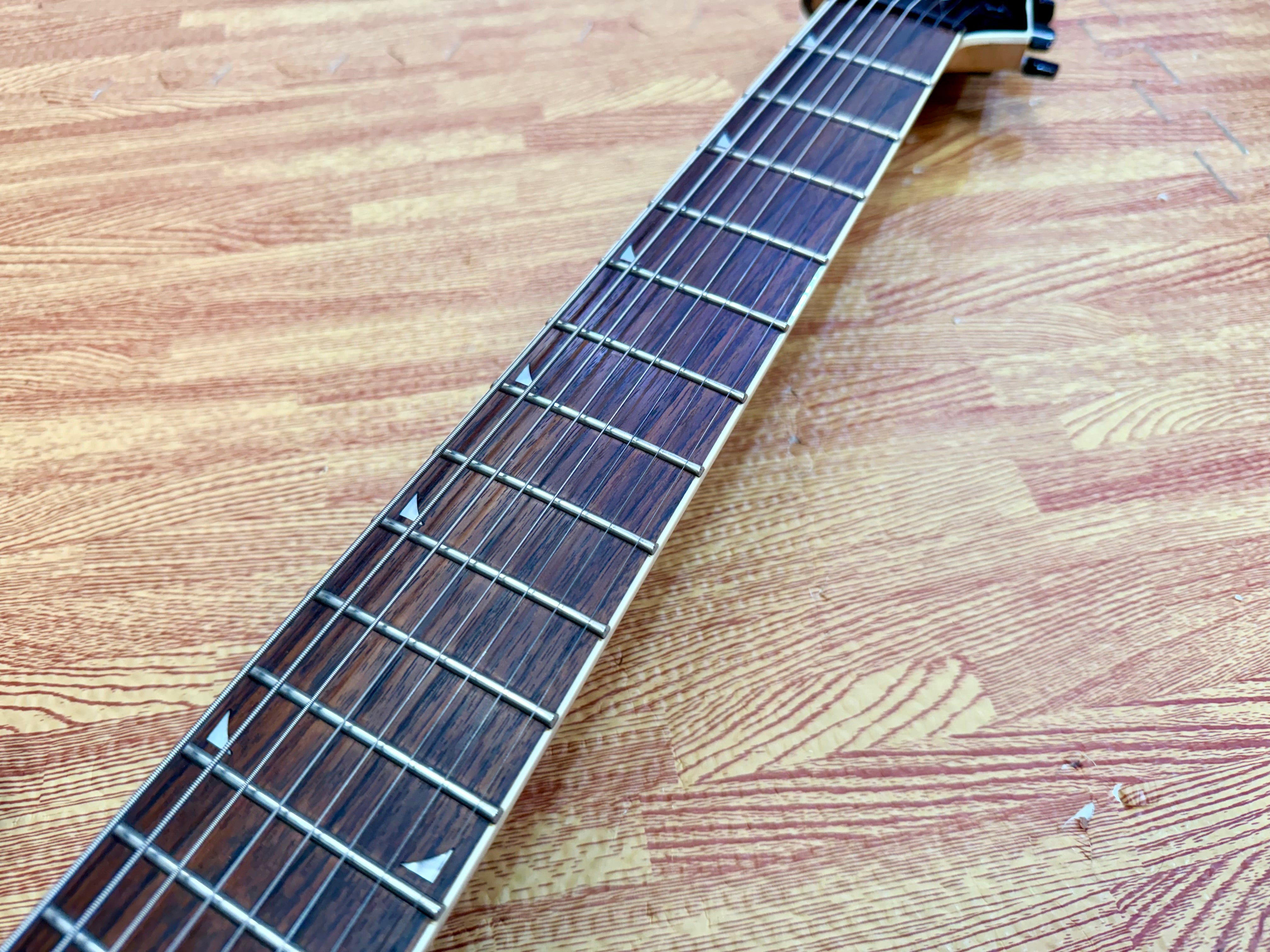 π₯ 8- String π₯ Jackson JS32-8Q Dinky Electric Guitar~ Transparent Red~ Quilted!