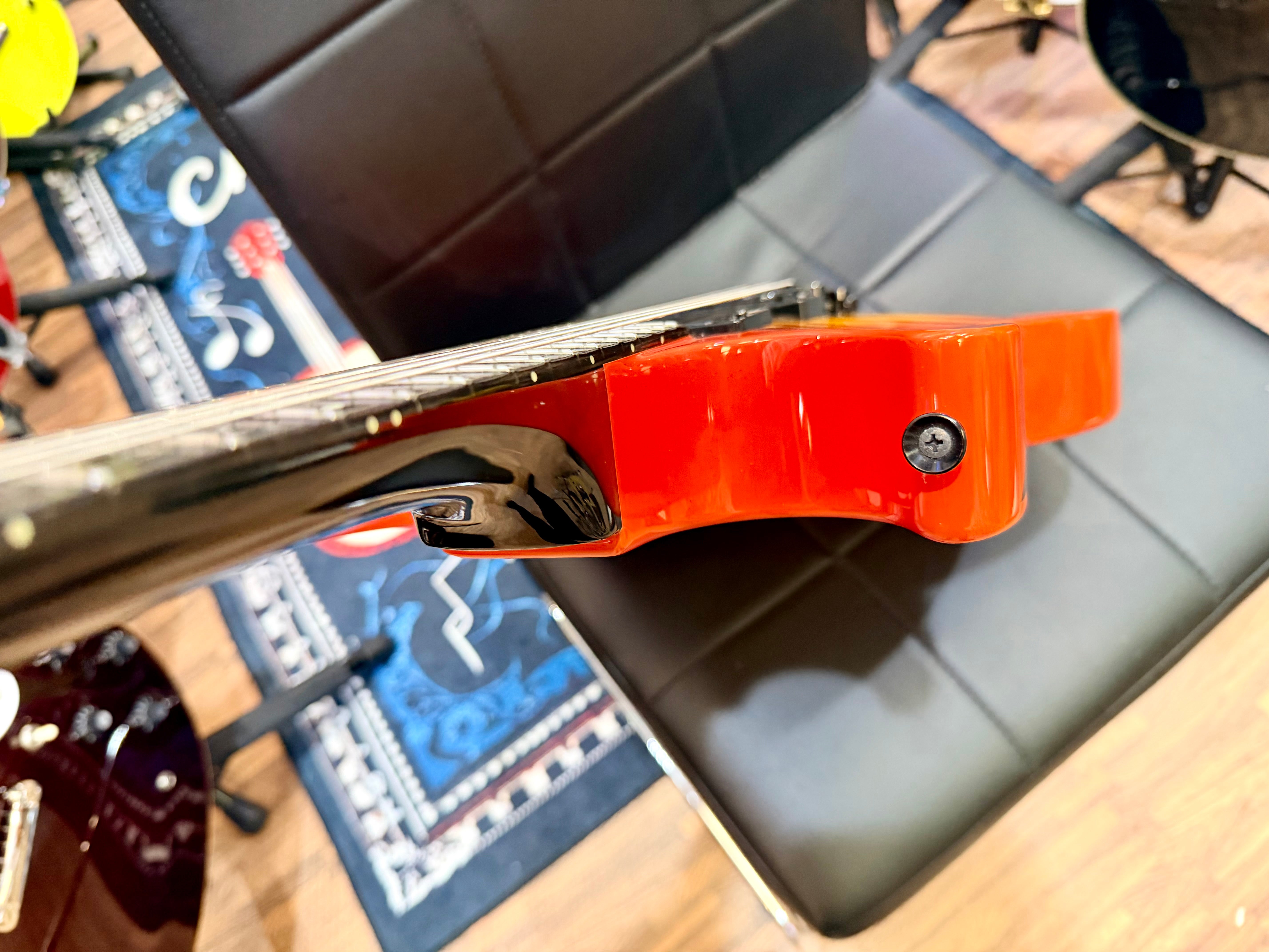π― Edwards ESP E-SR-Kellogg Orange Tiger~ Sukeroku Ken Yokoyama~Made In Japan π―