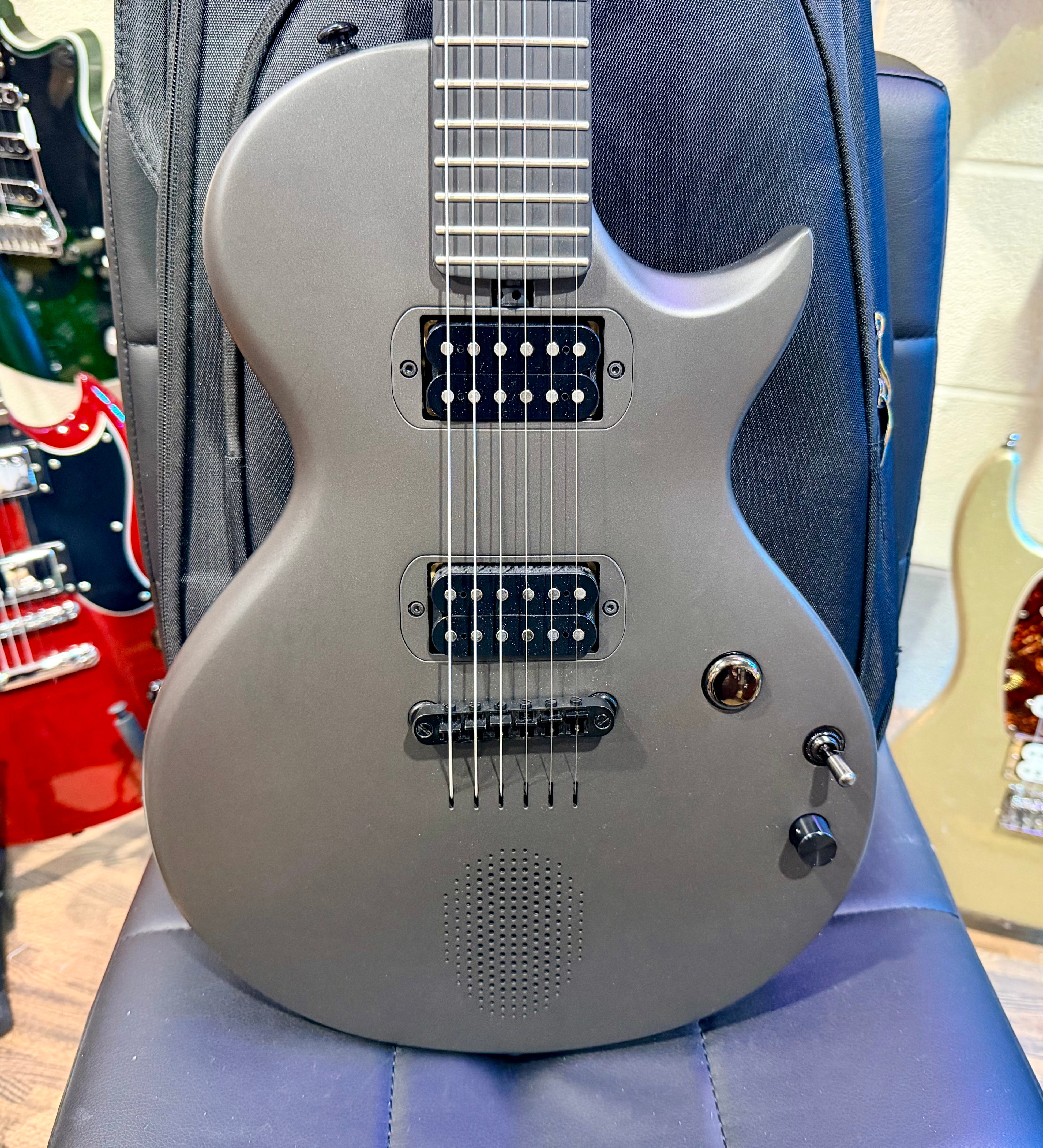 🔥 Enya Nova Go Sonic~ Carbon Black~ Smart Electric Guitar~Speaker & FX + Bag 🔥