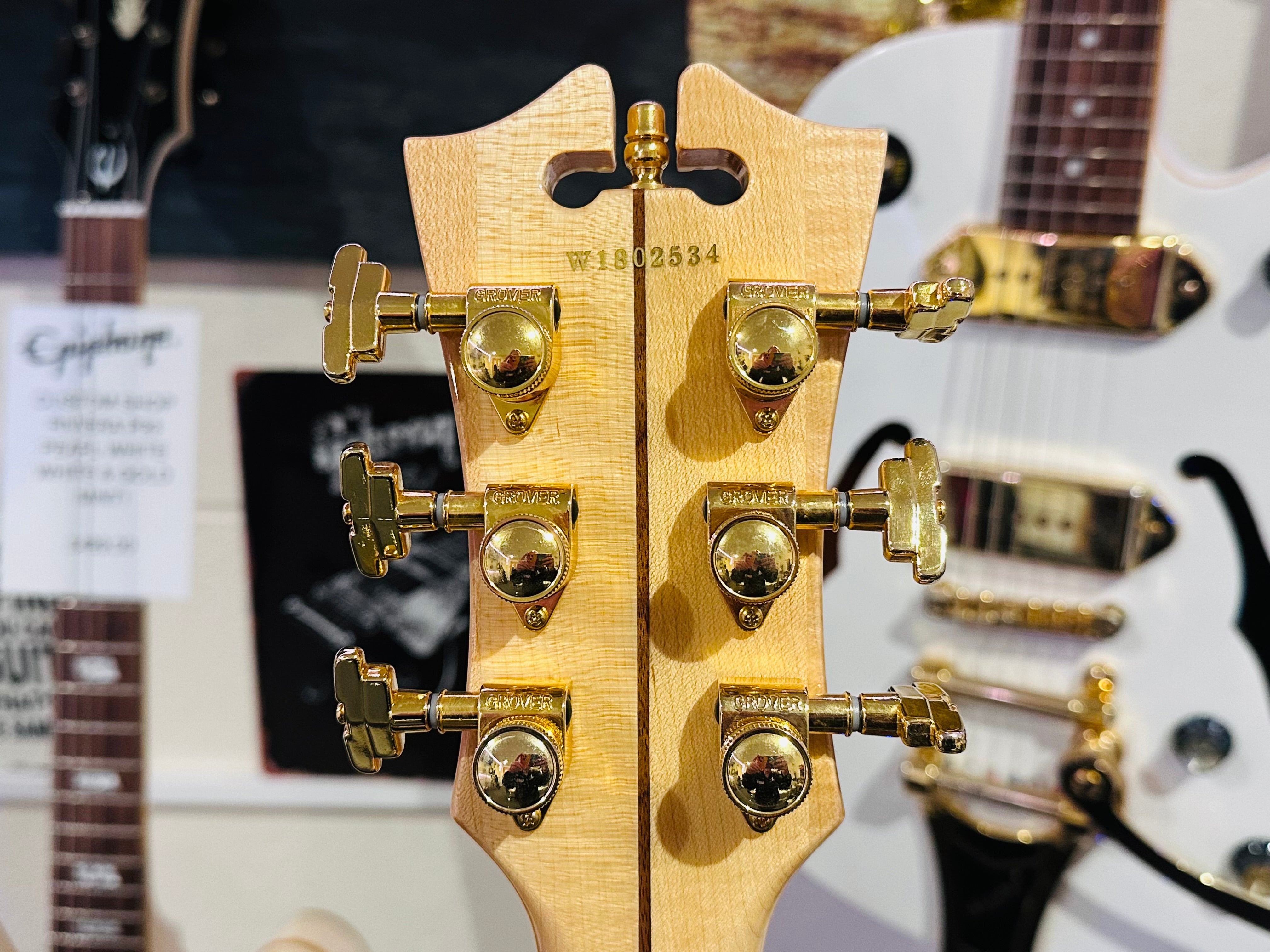 🌟MINT🌟 D'Angelico Ludlow Deluxe~ Swamp Ash Natural~2018~ Hard Case~MUST SEE 🌟