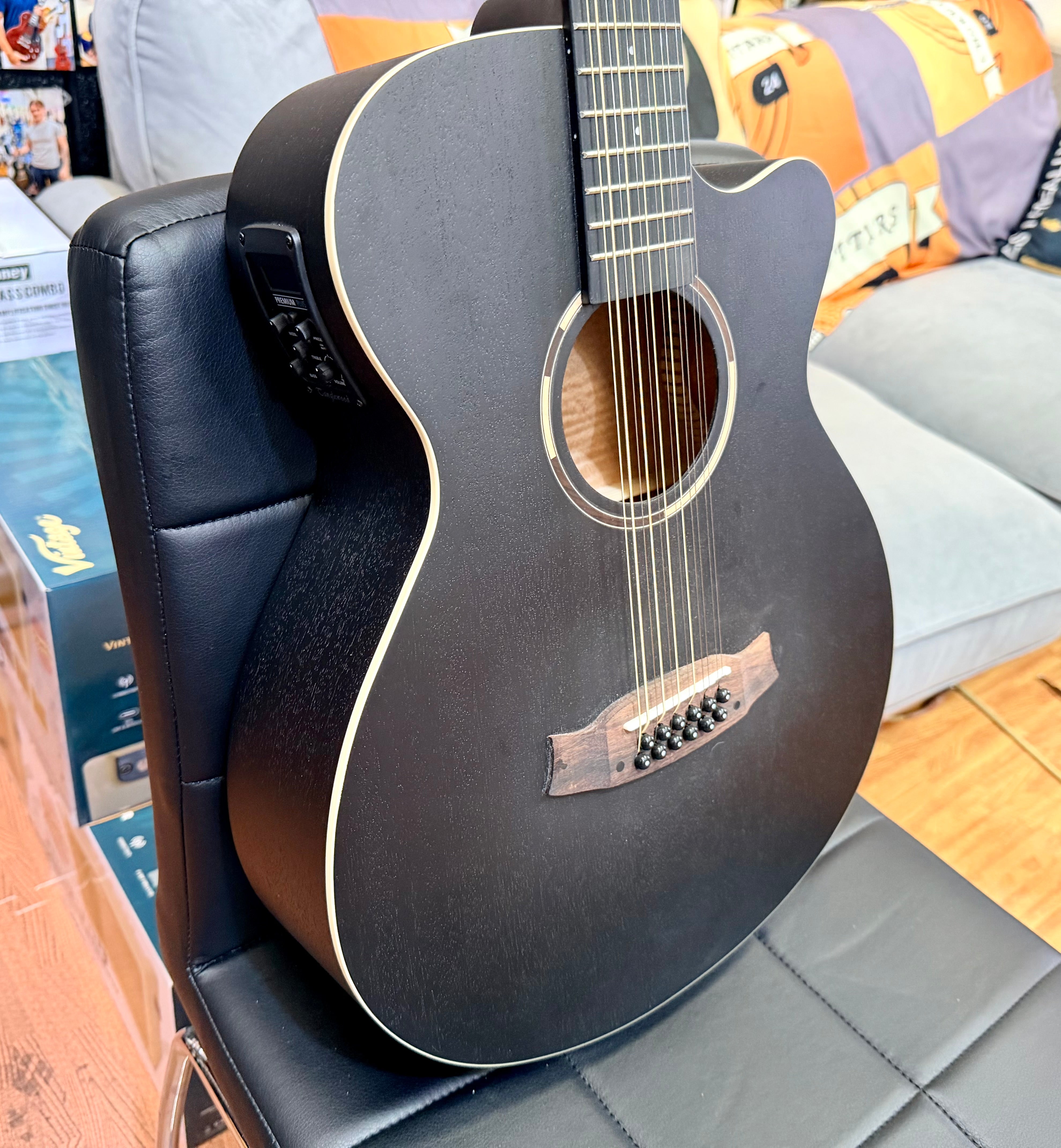 🌟MINT🌟 2025 Tanglewood TB412CE 12 Blackbird 12 String Electro Acoustic Guitar!