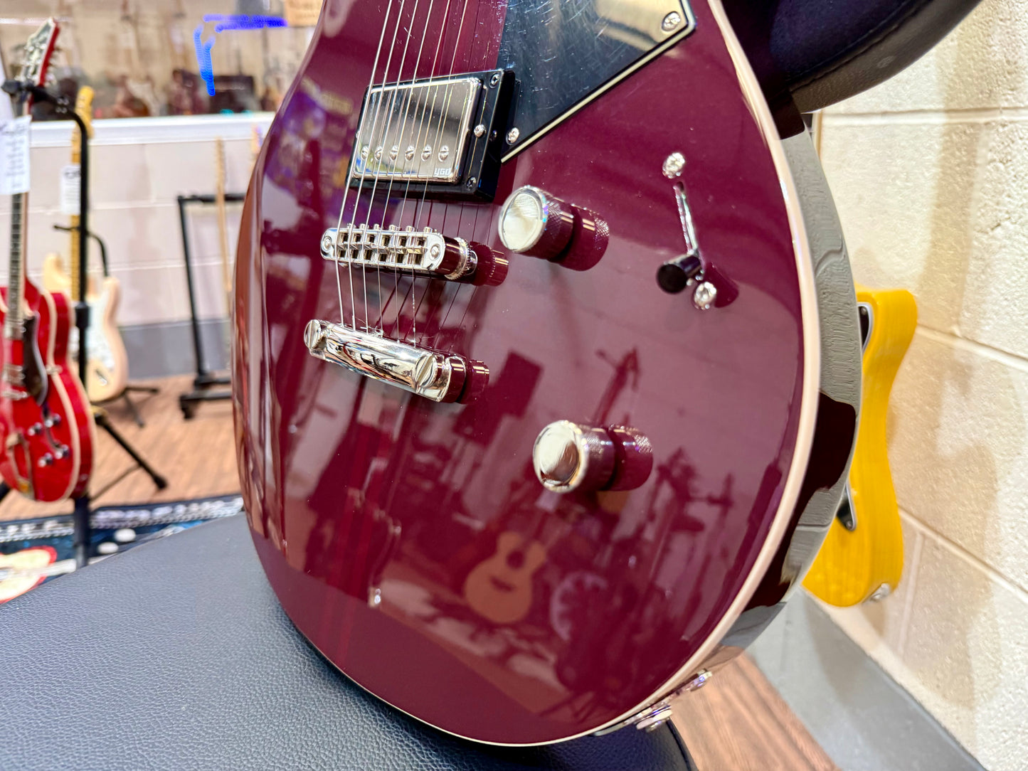 🔥2024🔥 Yamaha Revstar Standard RSS20~ Hot Merlot Red~ Stunning Guitar!