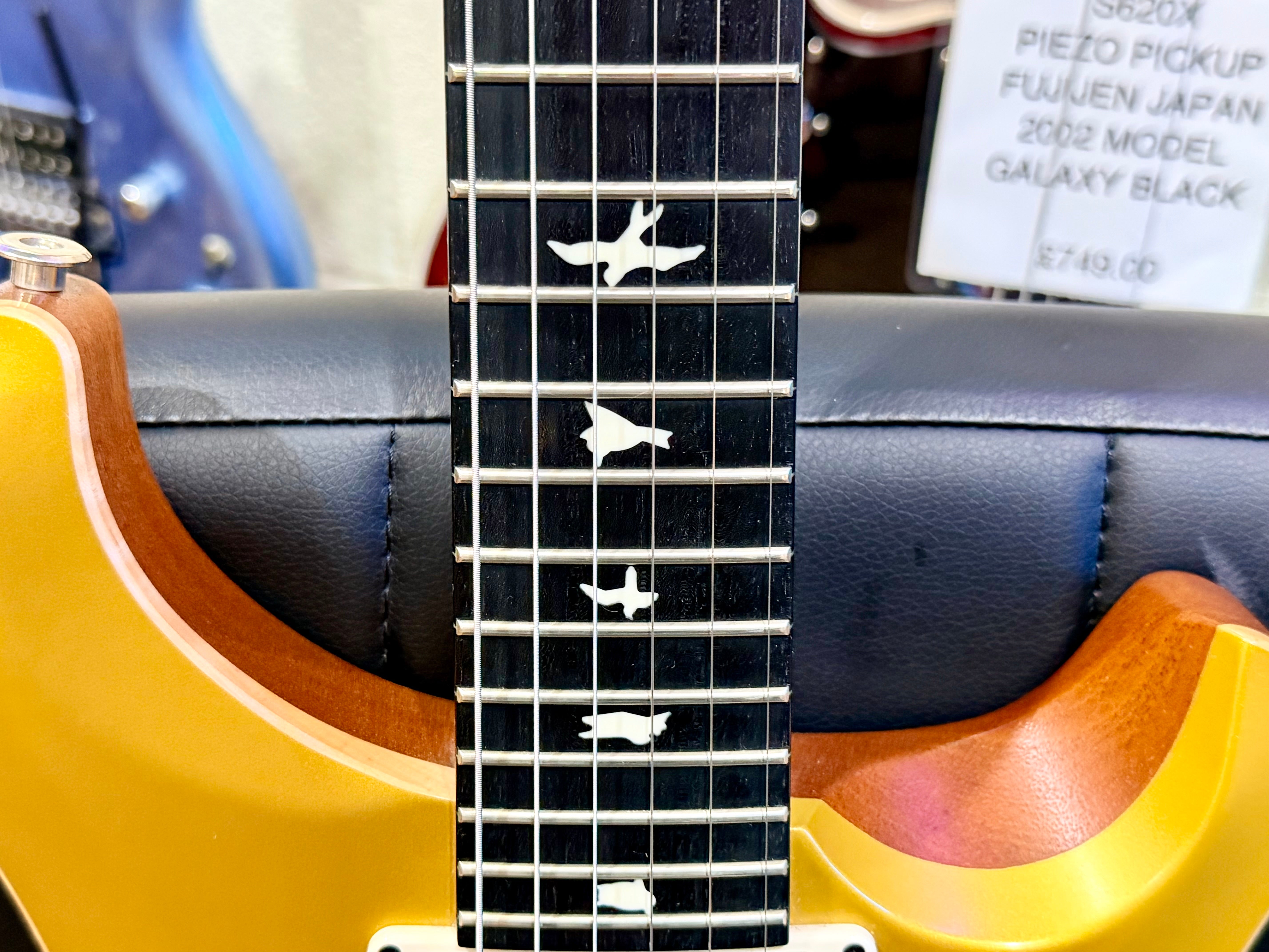 🔥RARE 2023🔥 PRS CE24 Satin Gold Top Limited Edition~ Natural Back~ USA~ Gig Bag