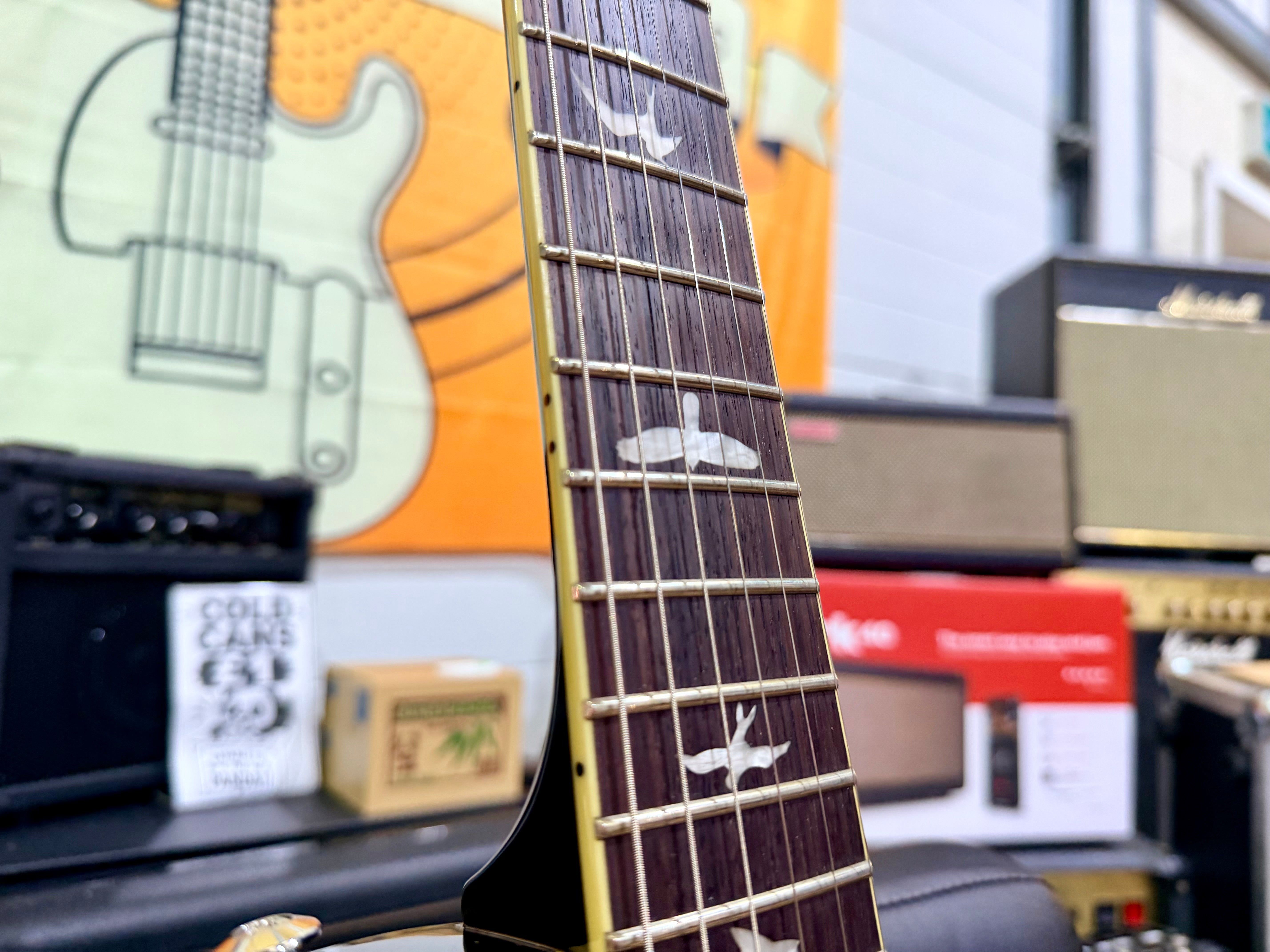 🔥MINT🔥 2021 PRS SE Mark Tremonti Standard Piano Black Tremolo + PRS Gig Bag!