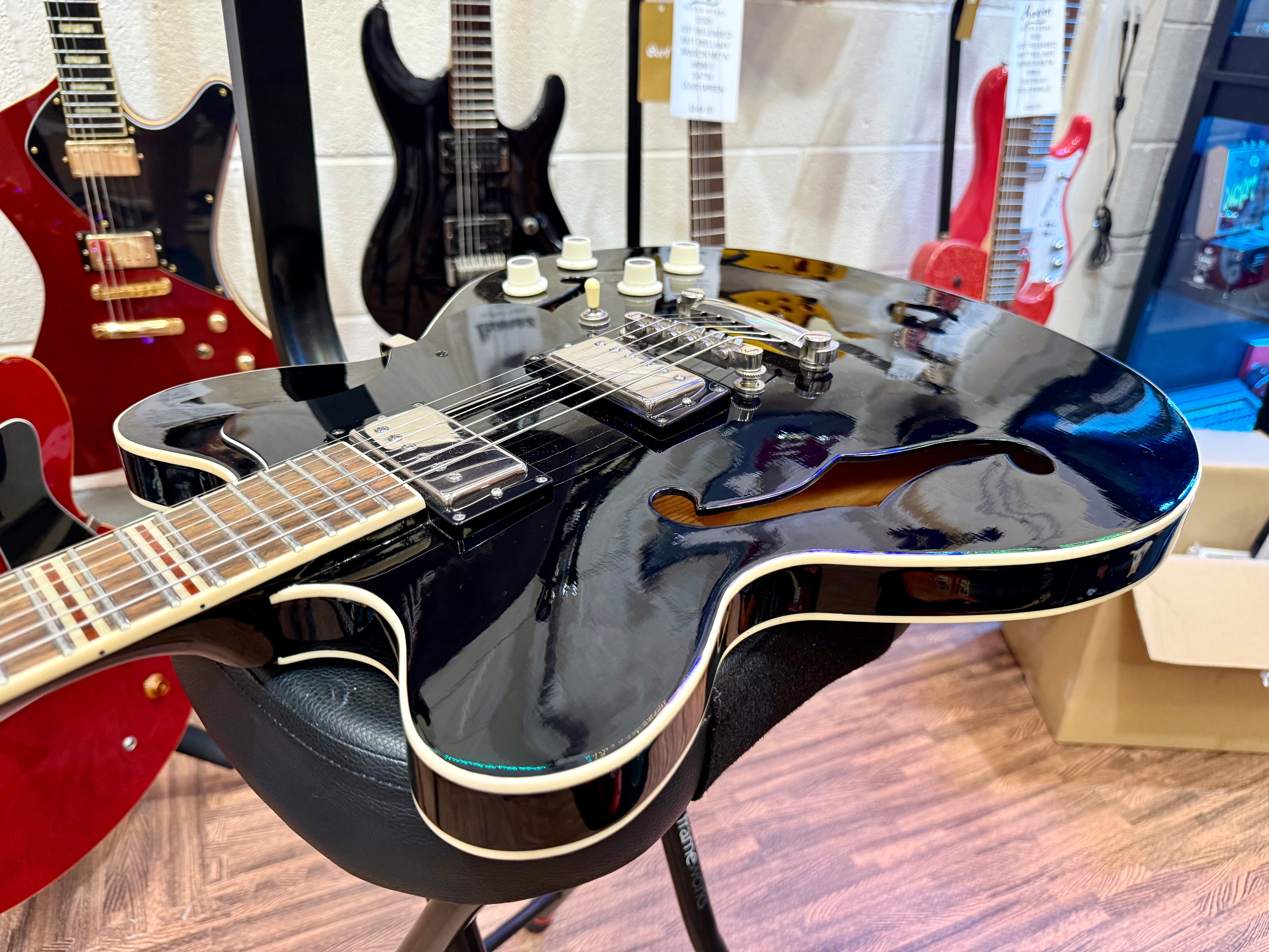 🌟2021🌟 Hofner Verythin HCT Standard~ Black Hollow-body~ Contemporary Series!