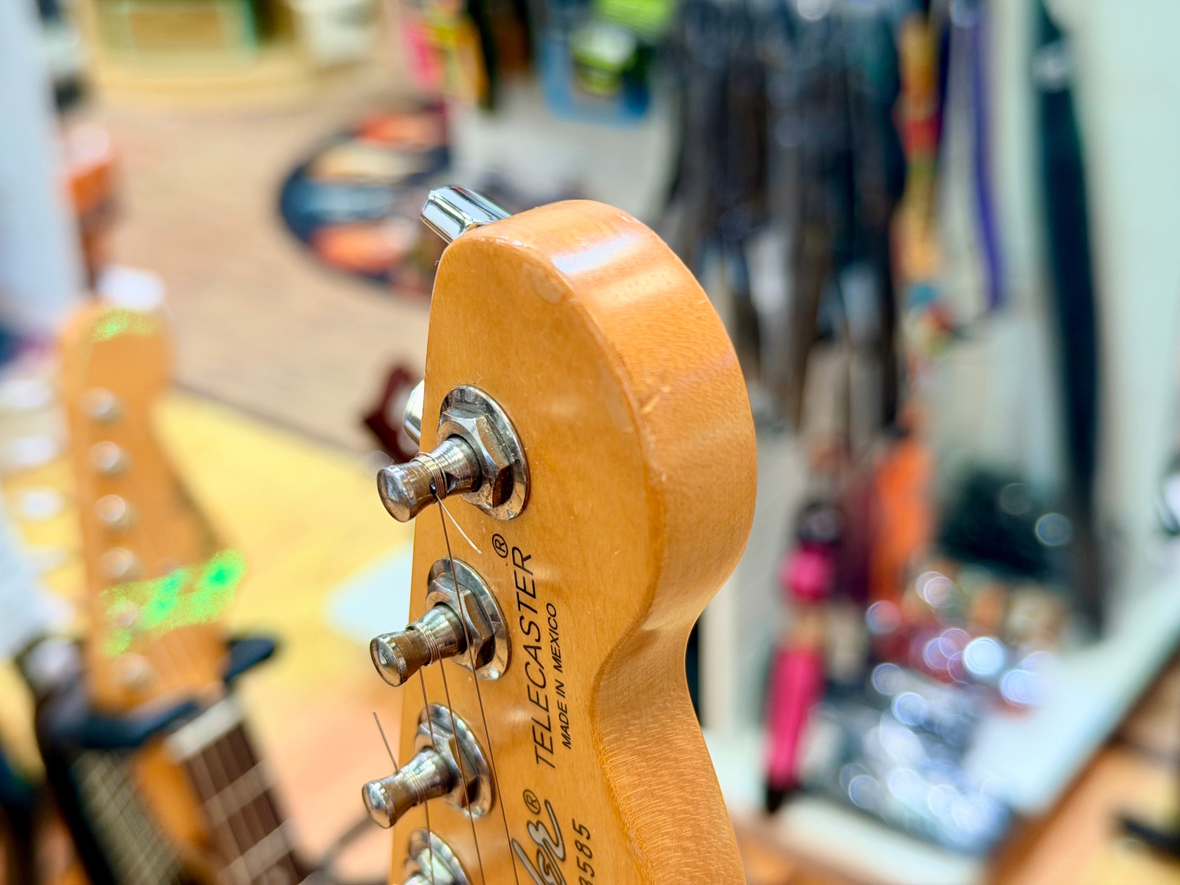 🔥1999🔥 Fender Mexican Standard Telecaster~ Brown Sunburst~ Maple~ MIM Tele!