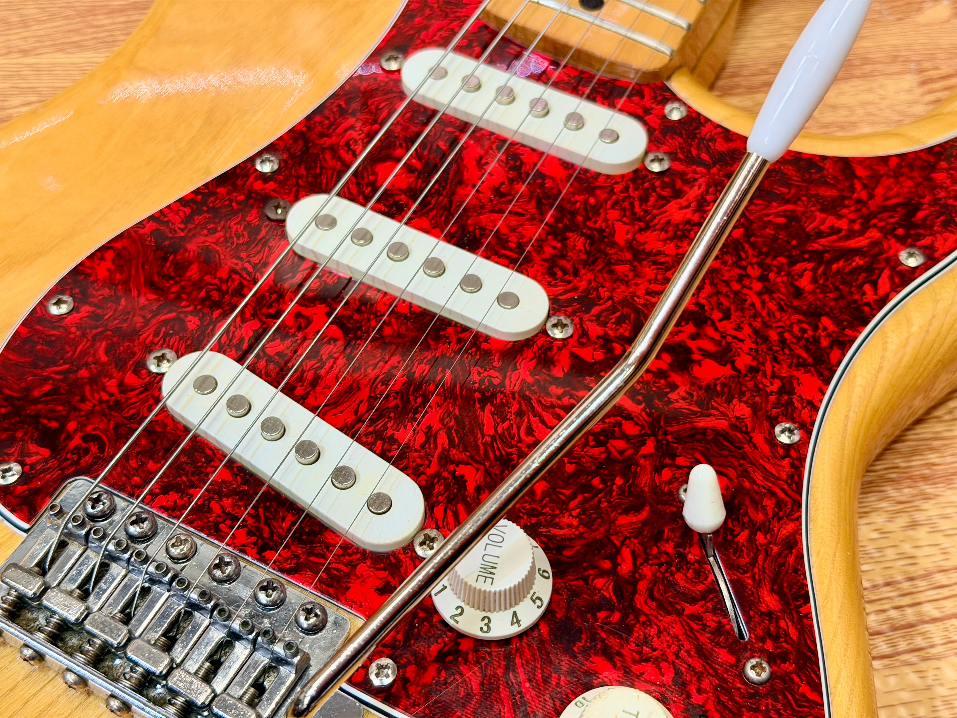 π―π΅ 70βs JAPAN π―π΅ Kimbara Stratocaster MIJ Natural Ash~ Late 1970s Matsumoku!